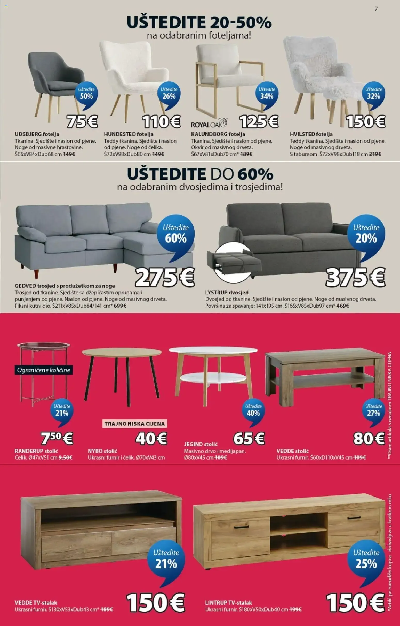Katalog JYSK Katalog novi od 22.06.2026 na listanje > letak digitalni od 22. lipnja do 28. srpnja 2026. - Pregled Stranica 7