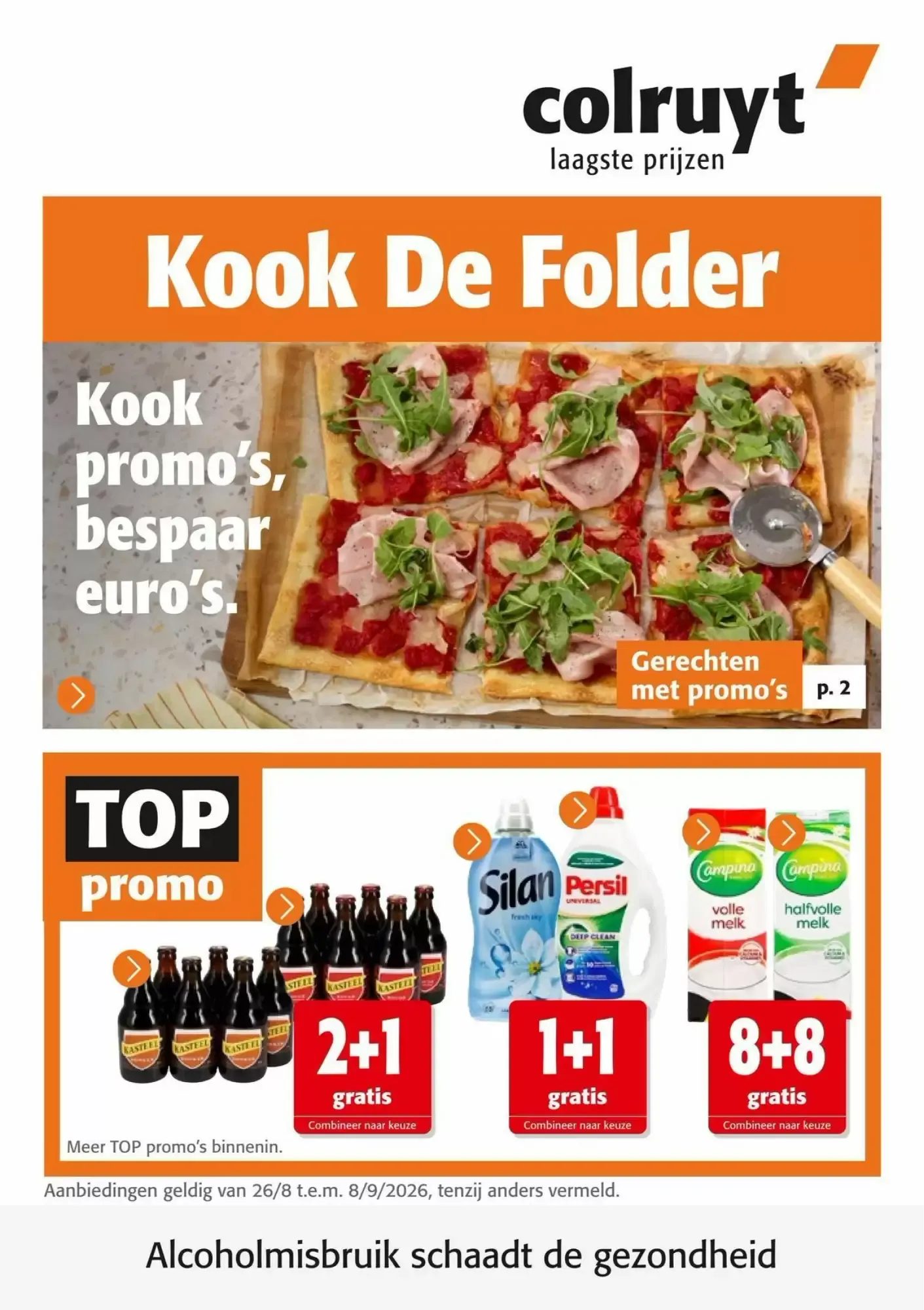 Kook De Folder van 26 augustus tot 8 september 2026 - folder pagina 1