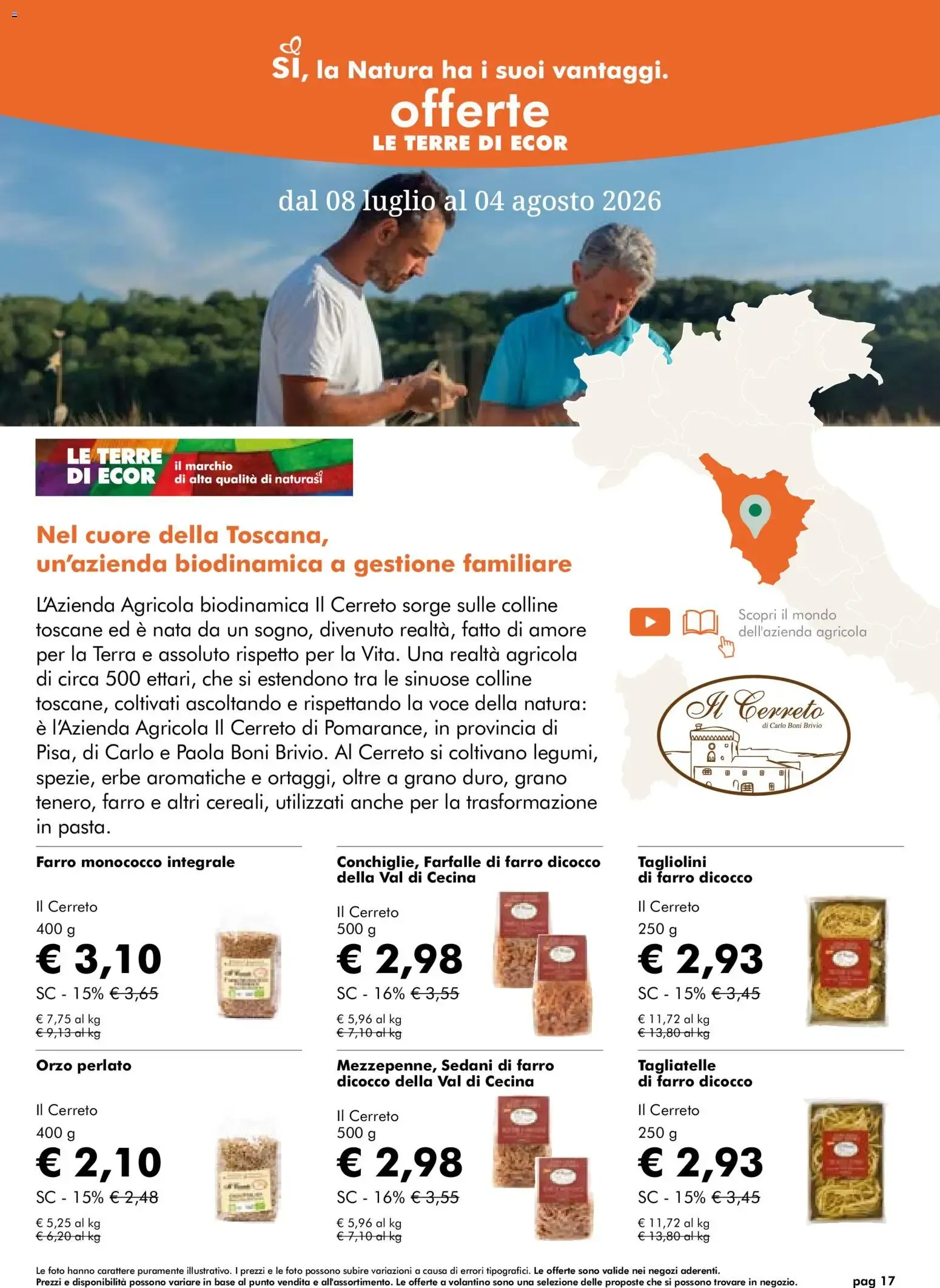 NaturaSì Offerte Luglio 2026 da 1 luglio a 31 luglio di 2026 - Pagina del volantino 17