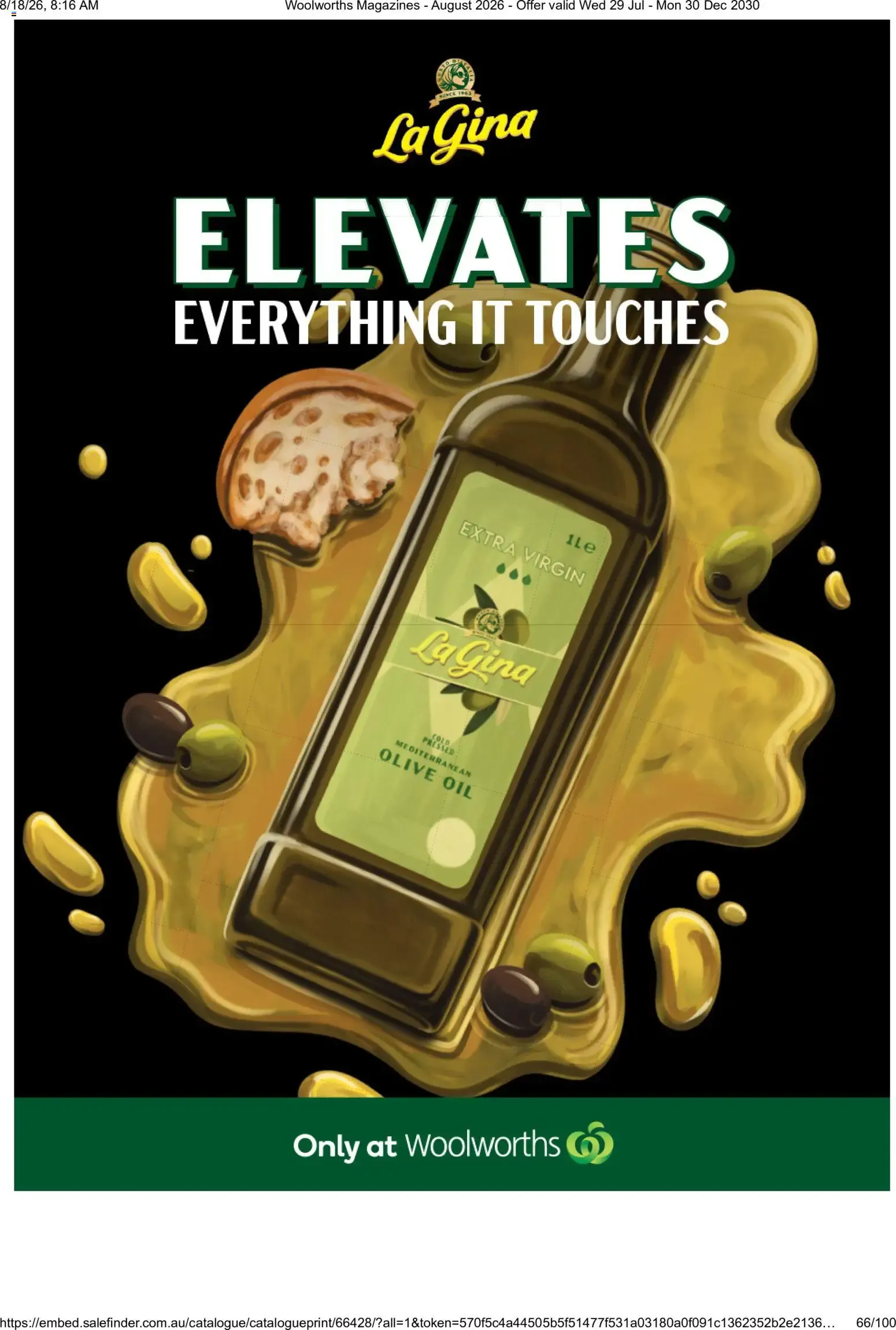 Woolworths Fresh Ideas - August 2026 - Catalogue valid from 29 July to 30 December 2030 - page 66