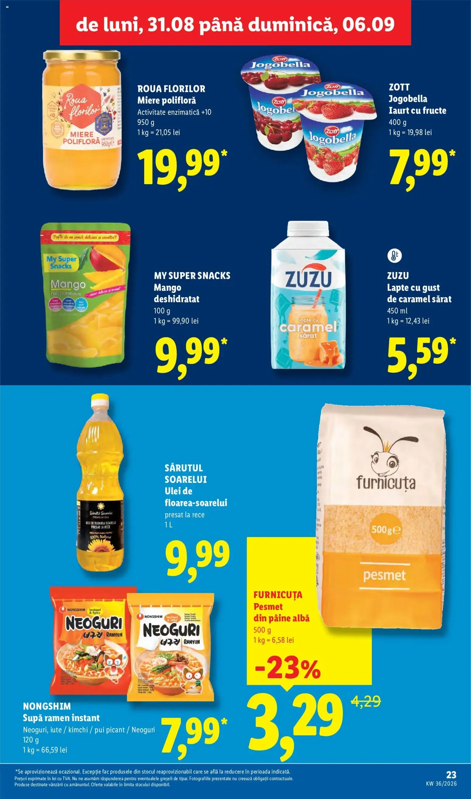 Catalog Catalog LIDL 31.08.2026 - Oferta și Revista online de la 31 august până la 6 septembrie 2026 - Revista Pagina 23