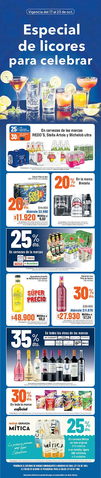 Catalogo de ALKOSTO Ofertas destacadas en MERCADO 17 de octubre al 21 de octubre 2026 - Pag 6