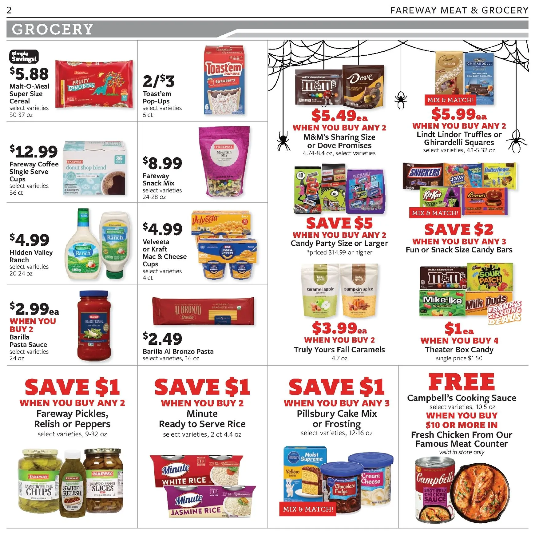 Weekly promotion Fareway: The Flavors of Fall spanning from September 21 to September 26 2026 - Page 2 for Catalogue 365