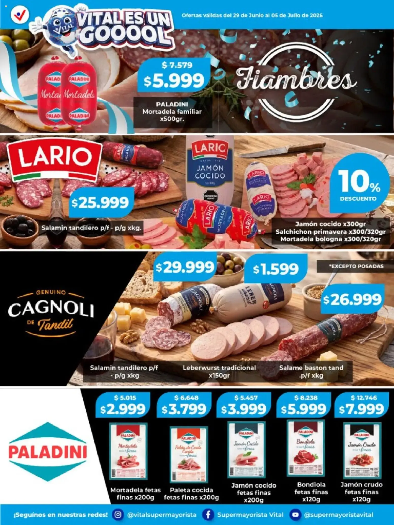 Ofertas de Vital es un Gooool - Frescos a la mesa 29 de junio al 5 de julio 2026 - Página 9 del catálogo
