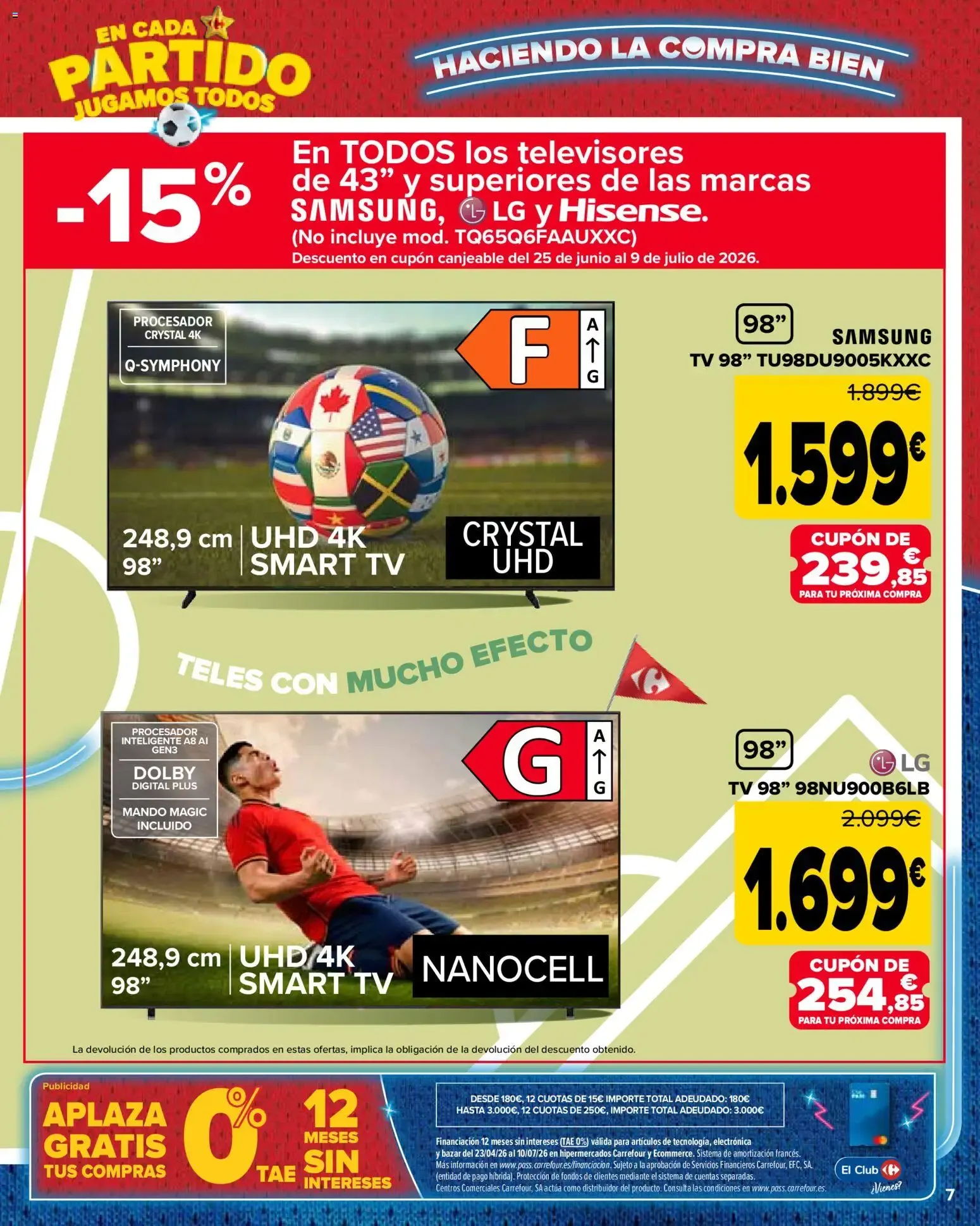 Catálogo de Carrefour La Fiesta del Futbol del 11/06/2026 | Catálogo 11 de junio al 24 de junio 2026 - Página 7