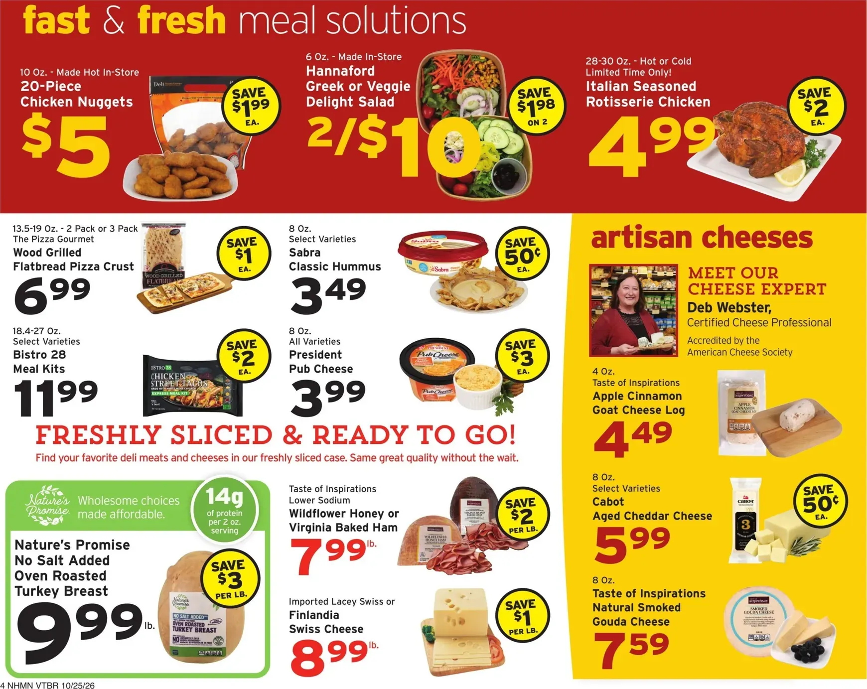 Weekly ad Hannaford Value that adds up. Fall into great prices. from October 25 to October 31 2026 - Page 4