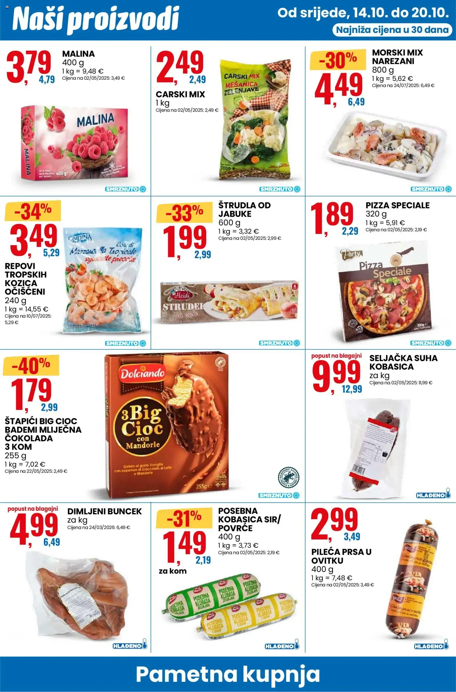 Katalog Eurospin Akcija: Pametna Kupnja od 14. listopada do 20. listopada 2026. - Pregled Stranica 2