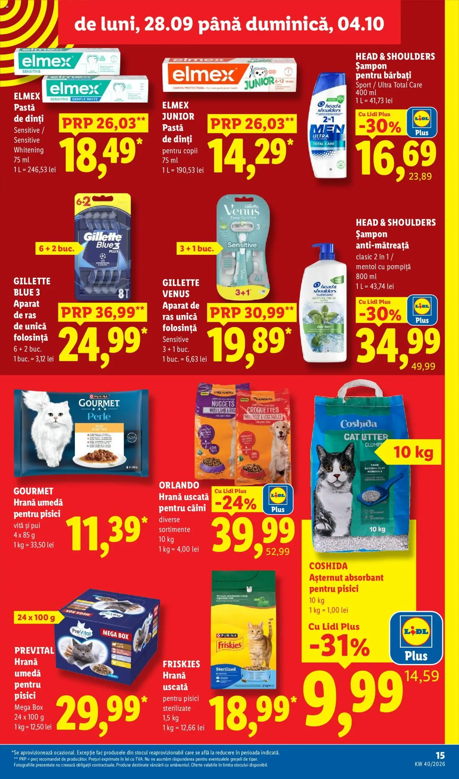 Catalog Catalog LIDL 28.09.2026 - Oferta și Revista online de la 28 septembrie până la 4 octombrie 2026 - Revista Pagina 15