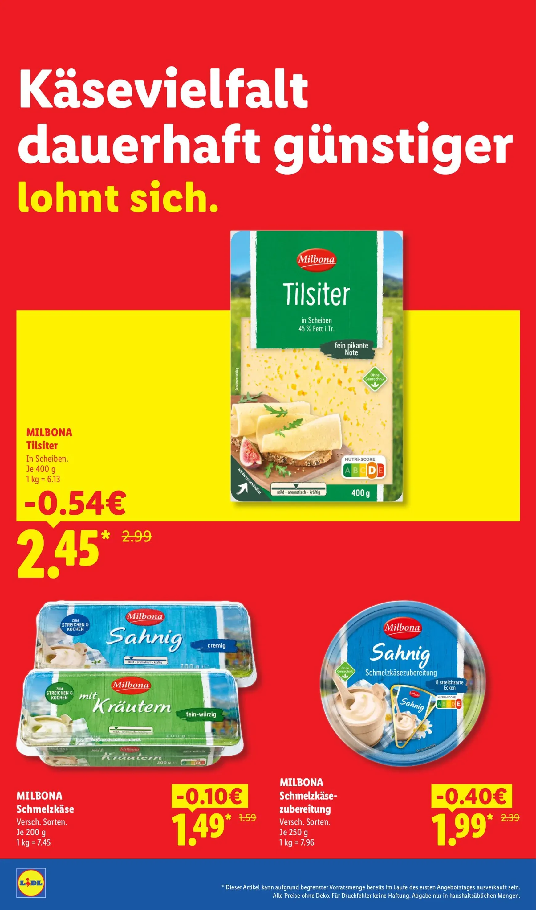 Lidl - Der Preisführer macht Deutschland dauerhaft günstiger! von 1. Juli bis 31. August 2026 - Prospekt seite 36