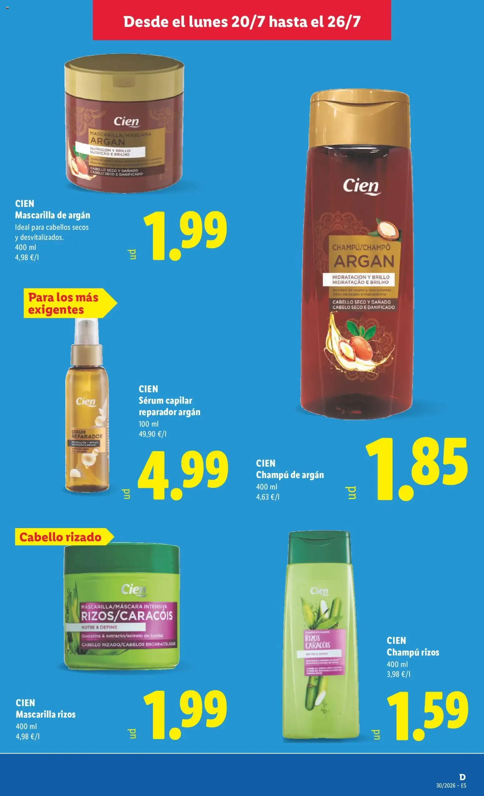 Catálogo de Lidl folleto del 20/07/2026 | Ofertas 20 de julio al 26 de julio 2026 - Página 27