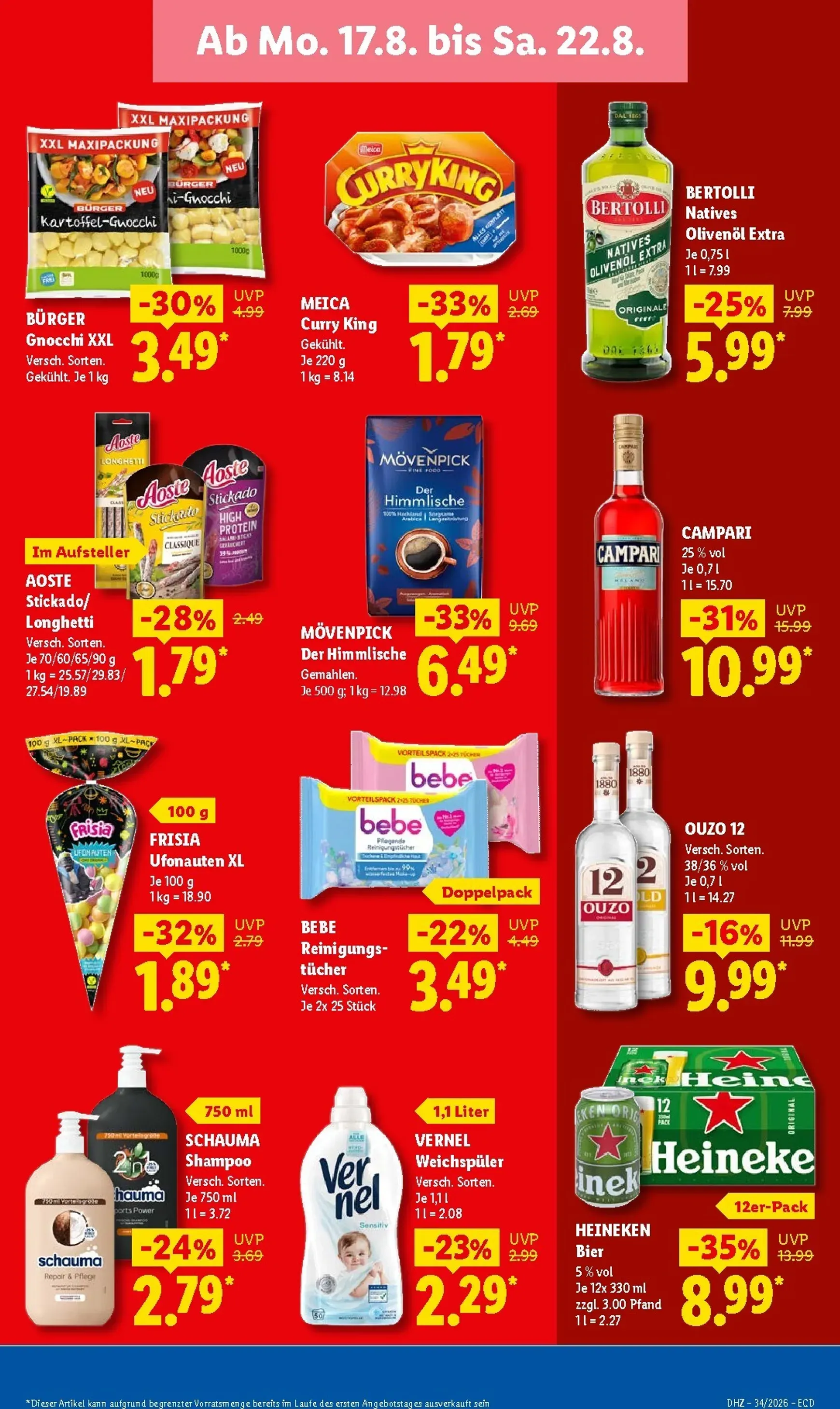Lidl Prospekt nächste Woche – von Montag 17.08.2026 bis Samstag 22.08.2026 von 17. August bis 22. August 2026 - Prospekt seite 18