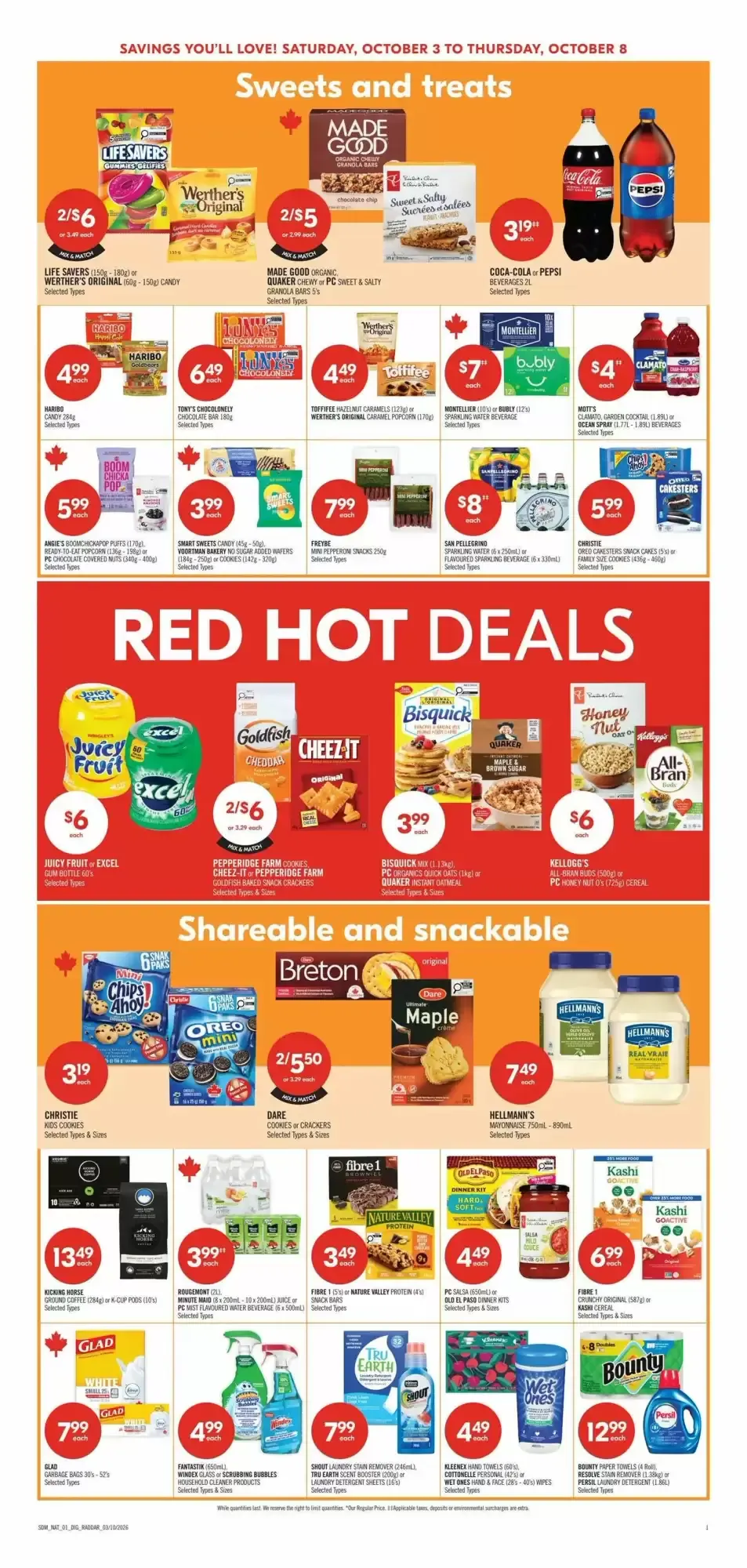 Shoppers Drug Mart flyer week 40 from October 3 to October 8 2026 - flyer page 10
