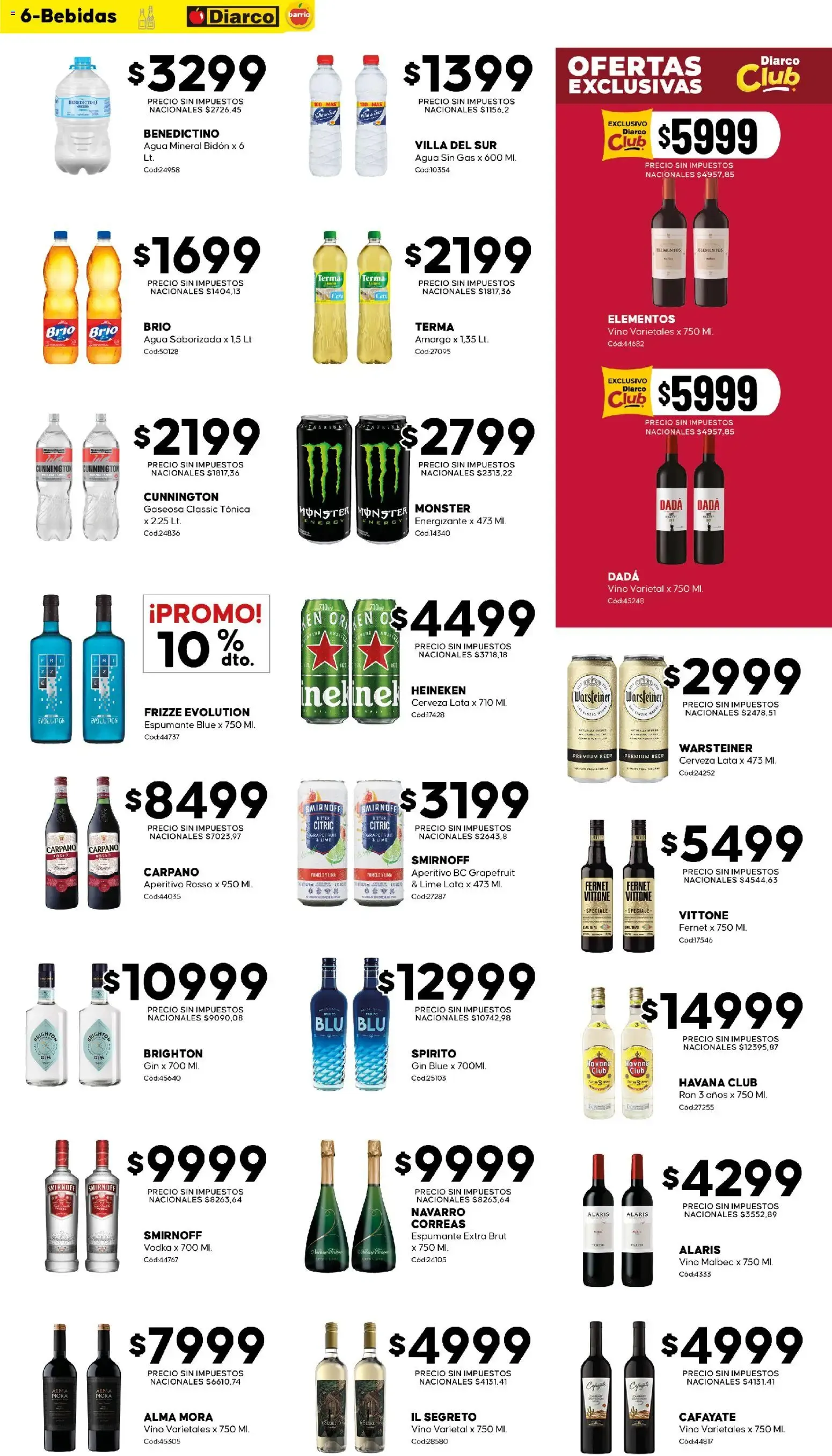 Ofertas de Diarco 14 de septiembre al 18 de septiembre 2026 - Página 6 del catálogo