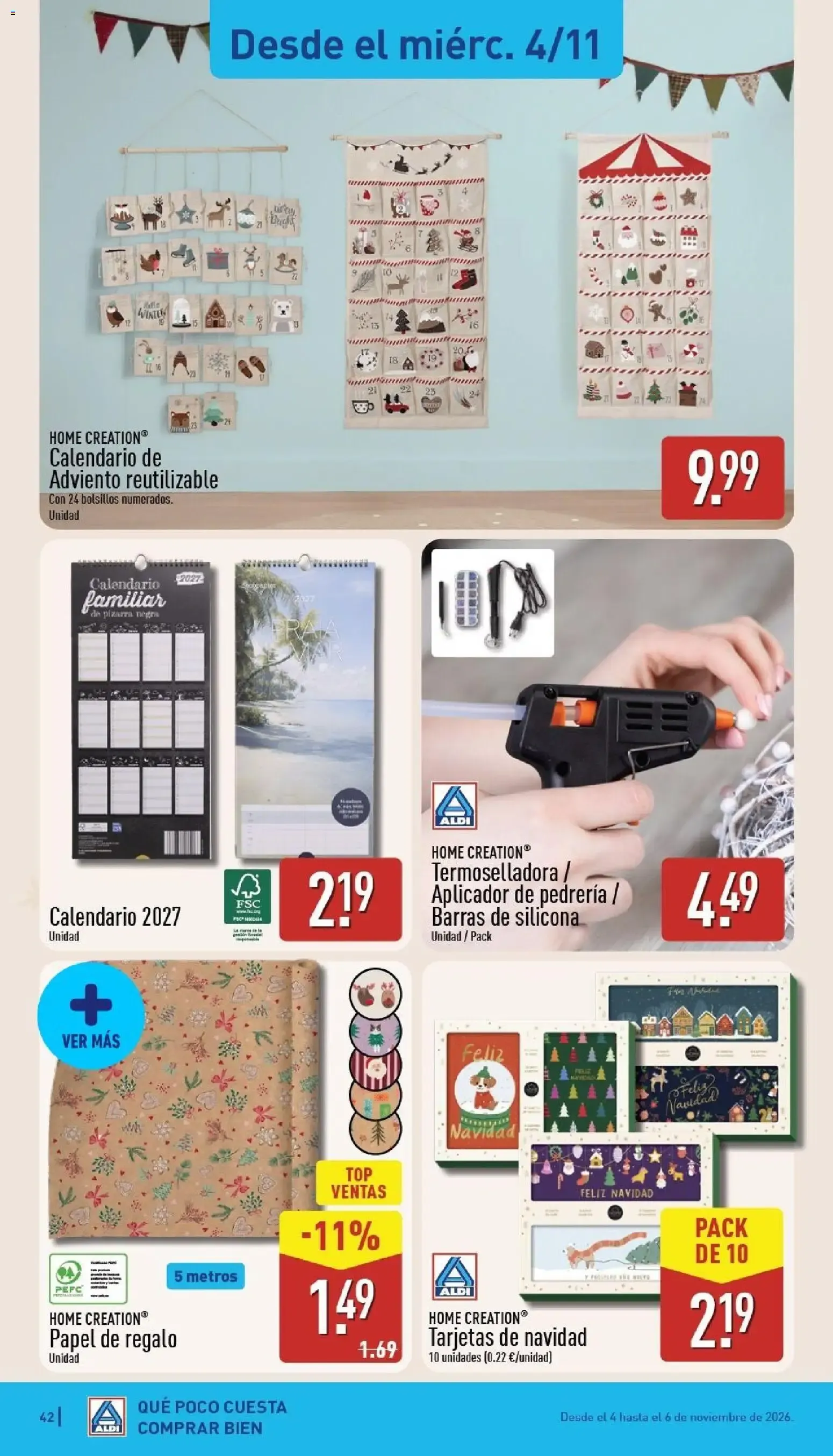 Catálogo de Aldi: Juega a lo Grande a Precios Muy Pequeños 2 de noviembre al 8 de noviembre 2026 - Página 42