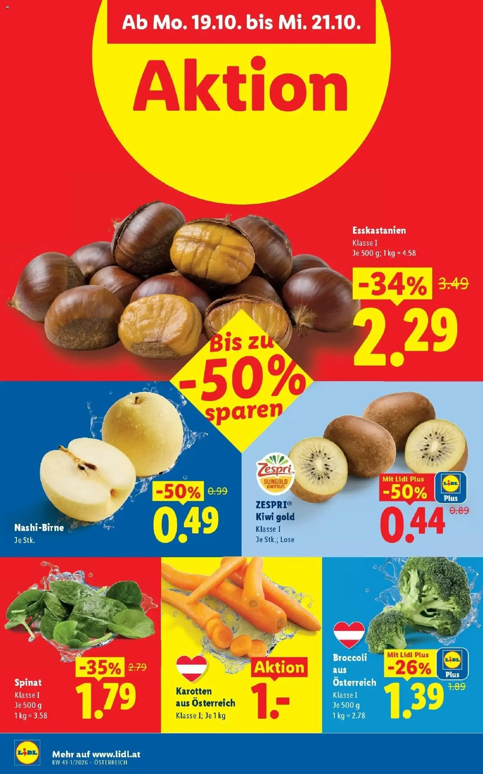 Lidl Flugblatt - Wien ab 15.10.2026 - Angebote ab donnerstag von 15. Oktober bis 17. Oktober 2026 - Flugblätt seite  43