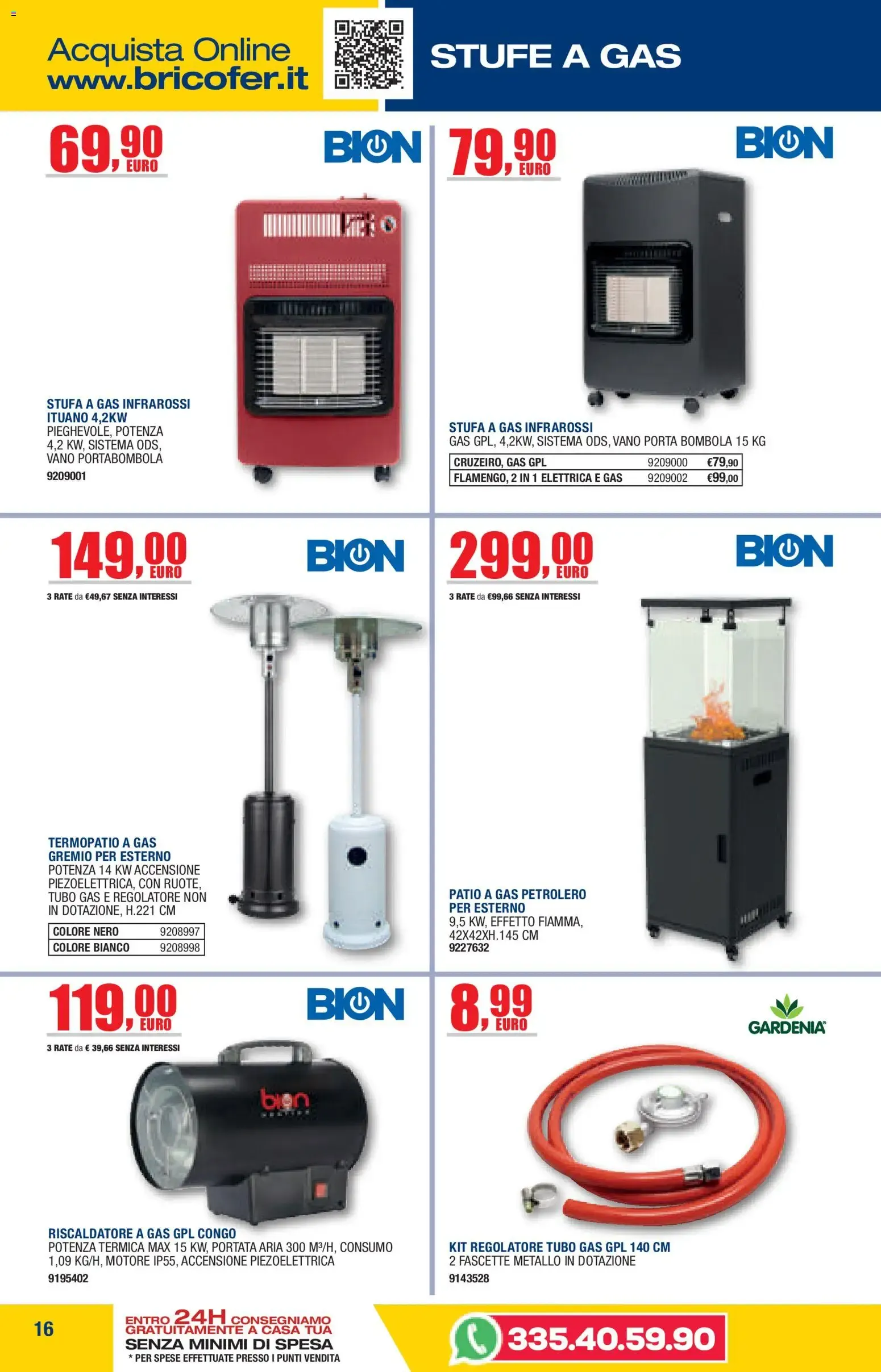 Bricofer - Catalogo Riscaldamento 2026/2027: Calda, dolce casa. da 5 ottobre a 31 marzo di 2027 - Pagina del volantino 16