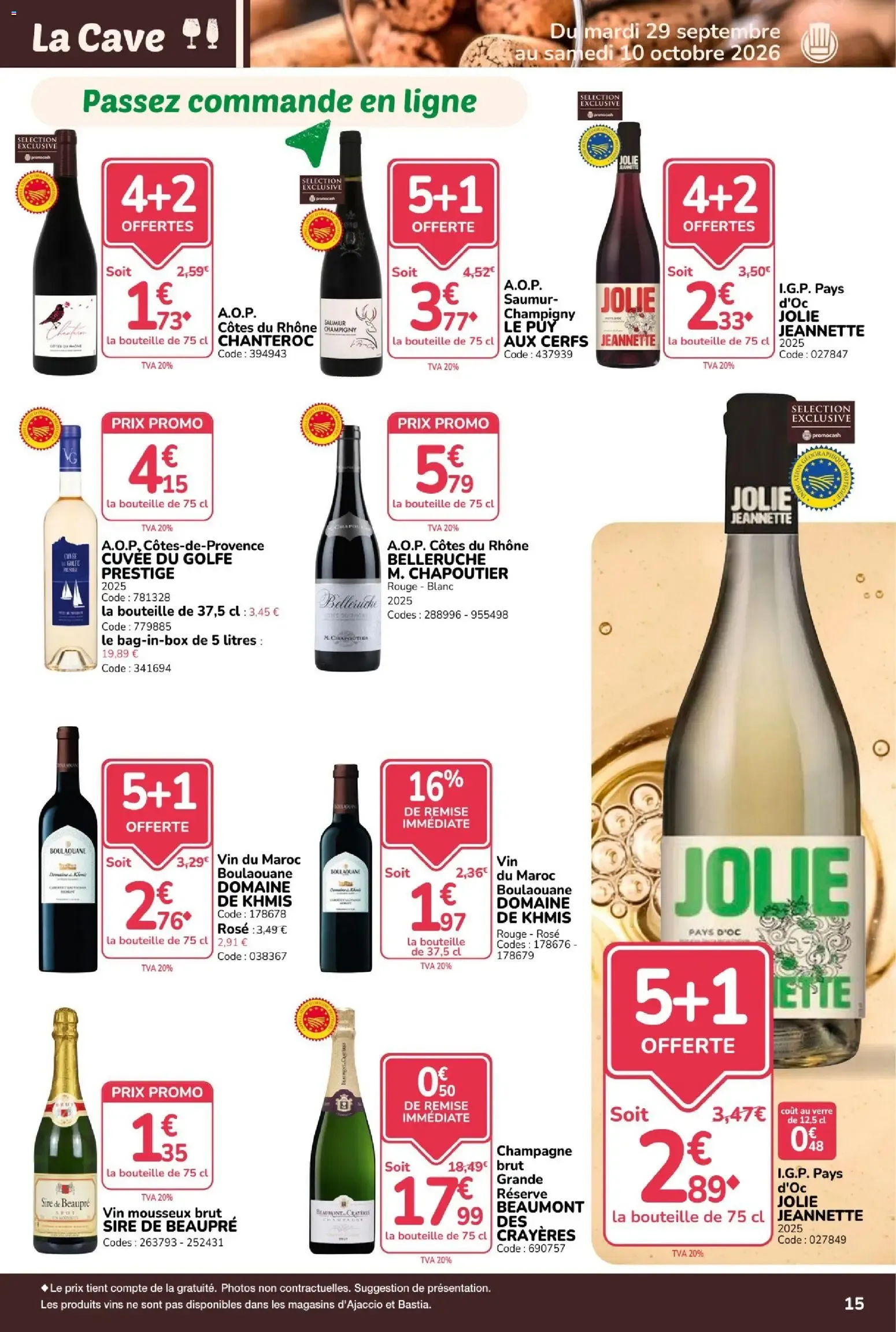 Promocash catalogue à partir du 29/09/2026 - promo en ligne du 29 septembre au 10 octobre 2026 - Catalogue page 15