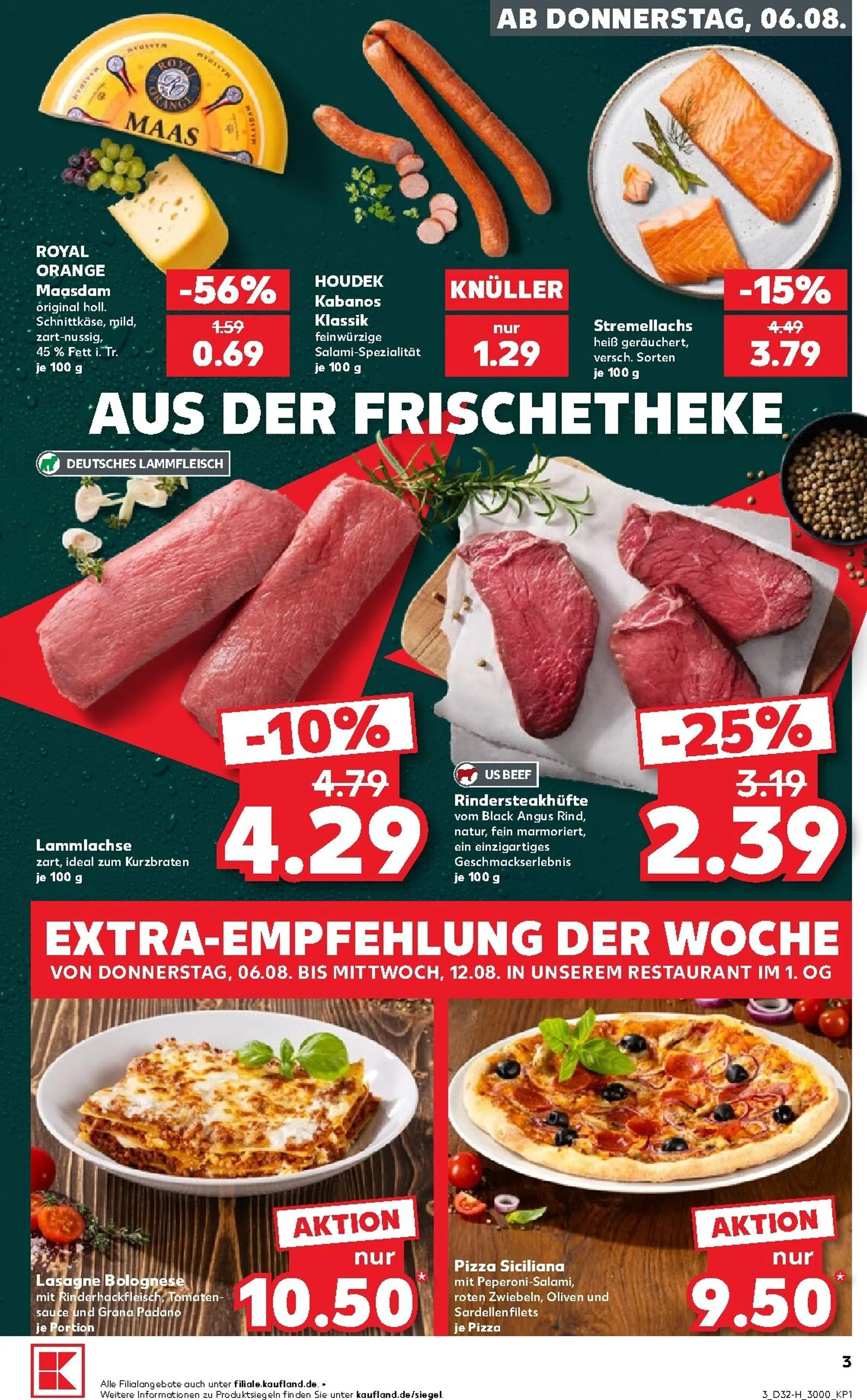 Neuer Kaufland - Neckarsulm Prospekt – von Donnerstag 06.08.2026 bis Mittwoch 12.08.2026 von 6. August bis 12. August 2026 - Prospekt seite 3