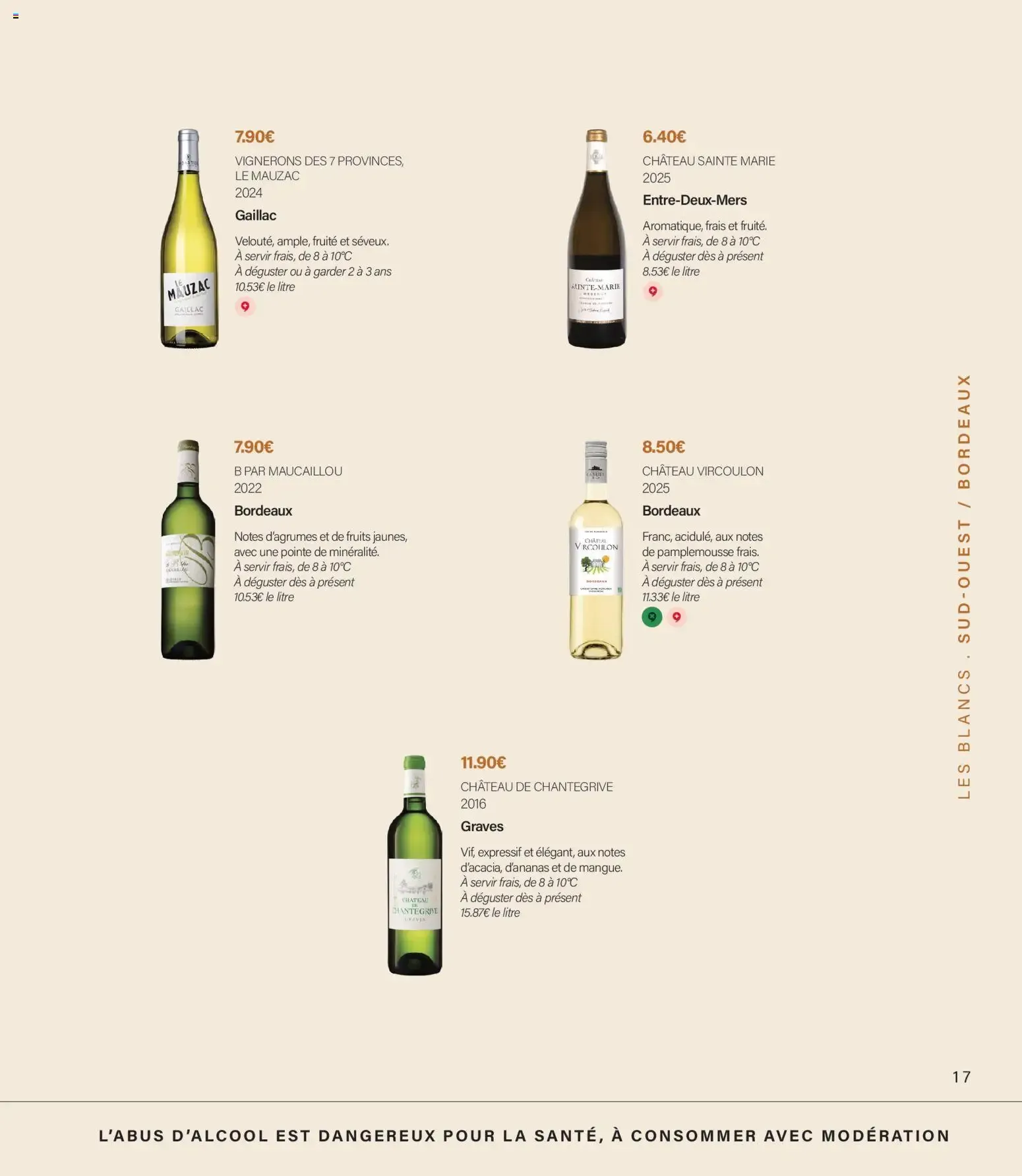 Monoprix - Guide foire aux vins à partir du 11/09/2026 - promo en ligne du 11 septembre au 27 septembre 2026 - Catalogue page 17