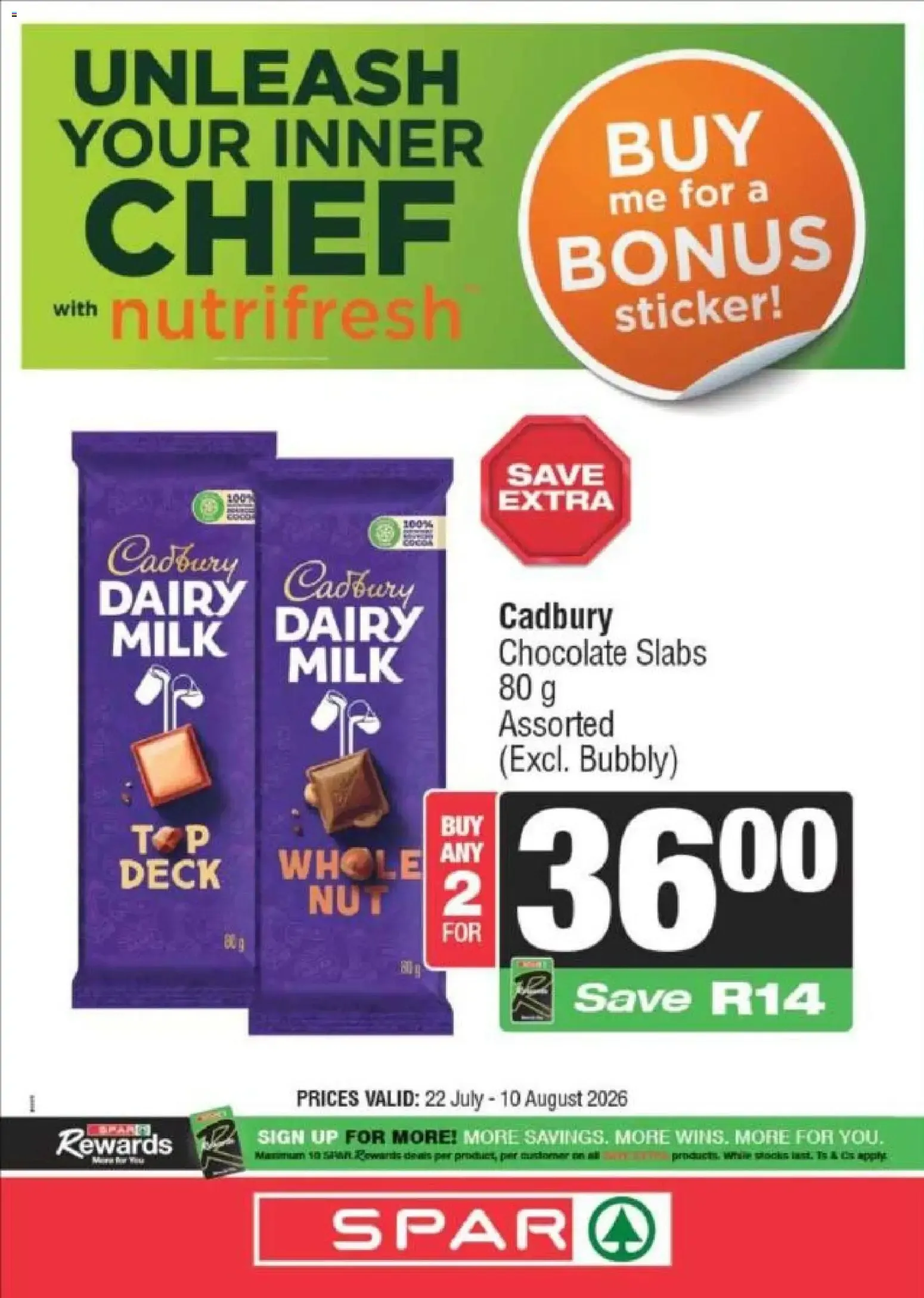 Spar Specials (22/07/2026 - 10/08/2026) Online from 22 July to 10 August 2026 - Catalogue Page 11