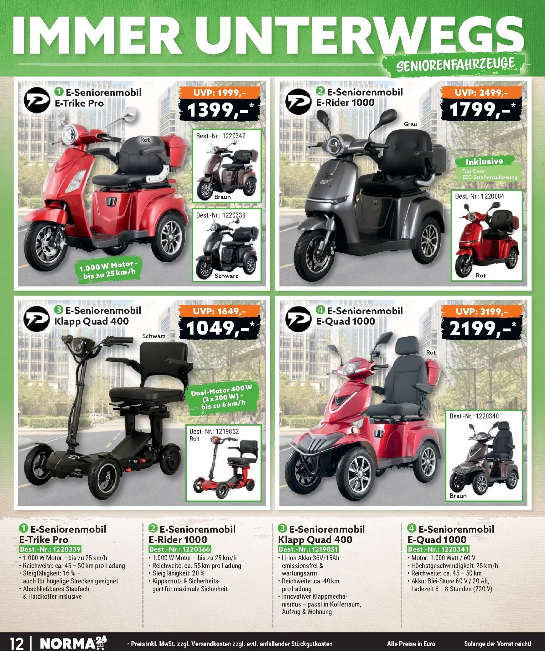 Norma - Bestellmagazin Prospekt – von Montag 01.06.2026 bis Dienstag 30.06.2026 von 1. Juni bis 30. Juni 2026 - Prospekt seite 12