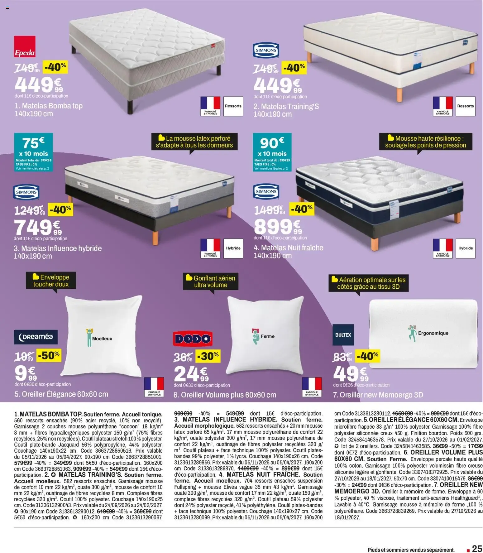 BUT Black November du 27 octobre au 4 janvier 2027 - Catalogue page 25