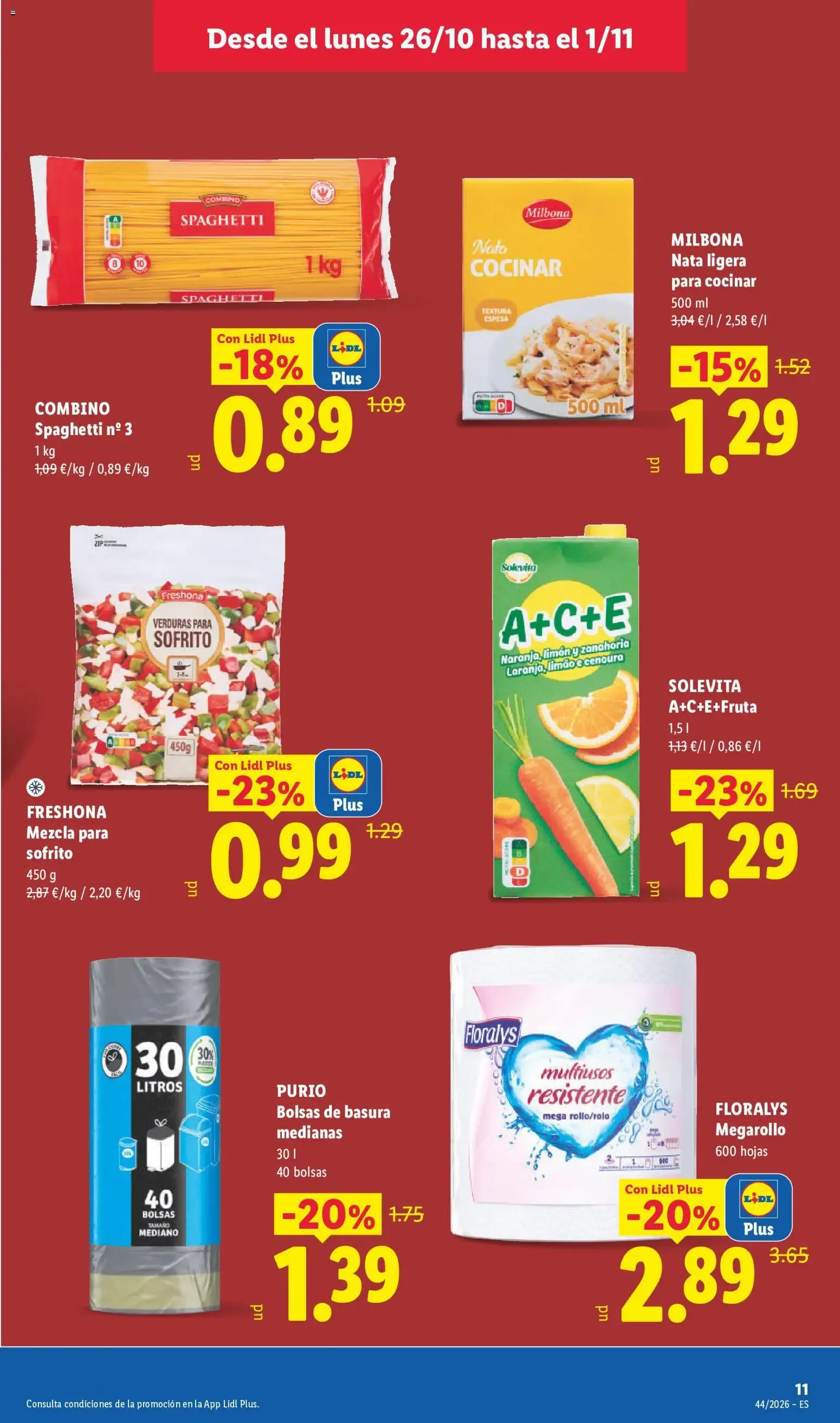 Catálogo de Lidl folleto del 26/10/2026 | Ofertas 26 de octubre al 1 de noviembre 2026 - Página 25