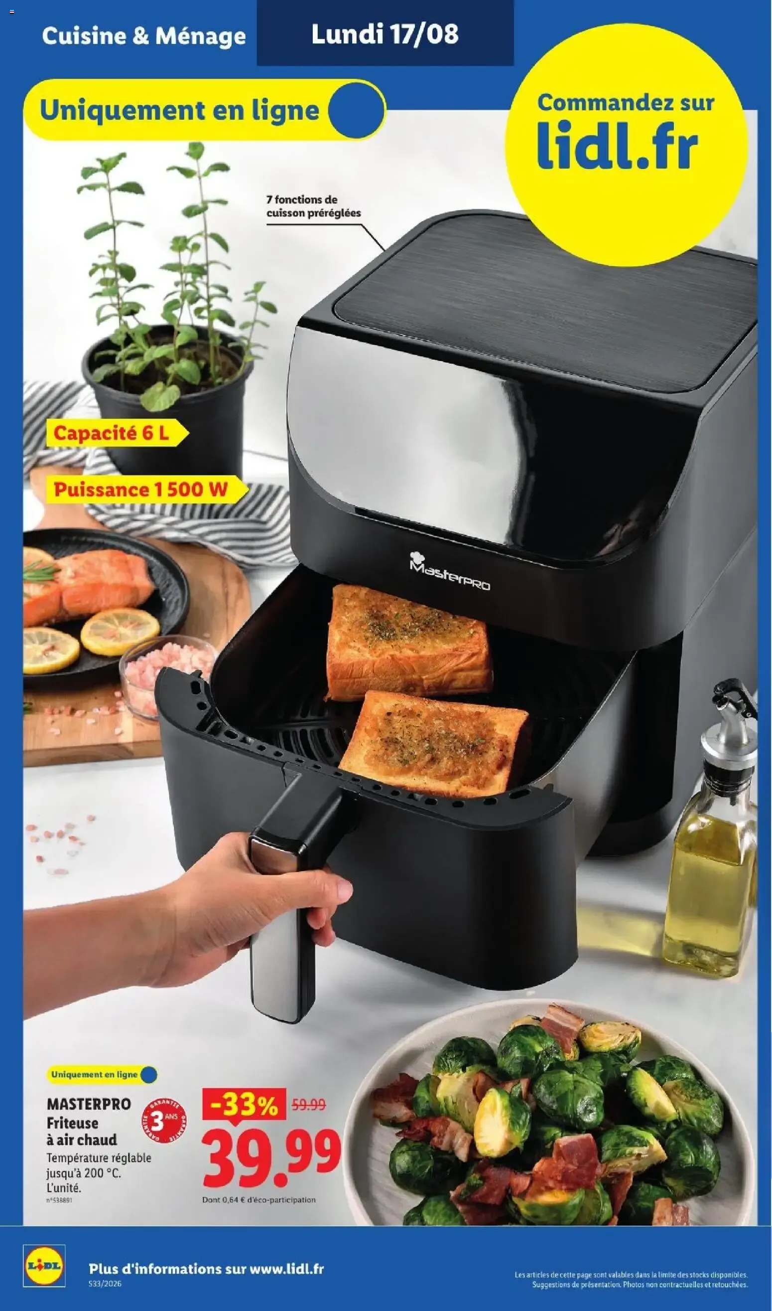 Catalogue LIDL du 13/08/2026 | Promo prospectus en ligne du 13 août au 19 août 2026 - Catalogue page 45