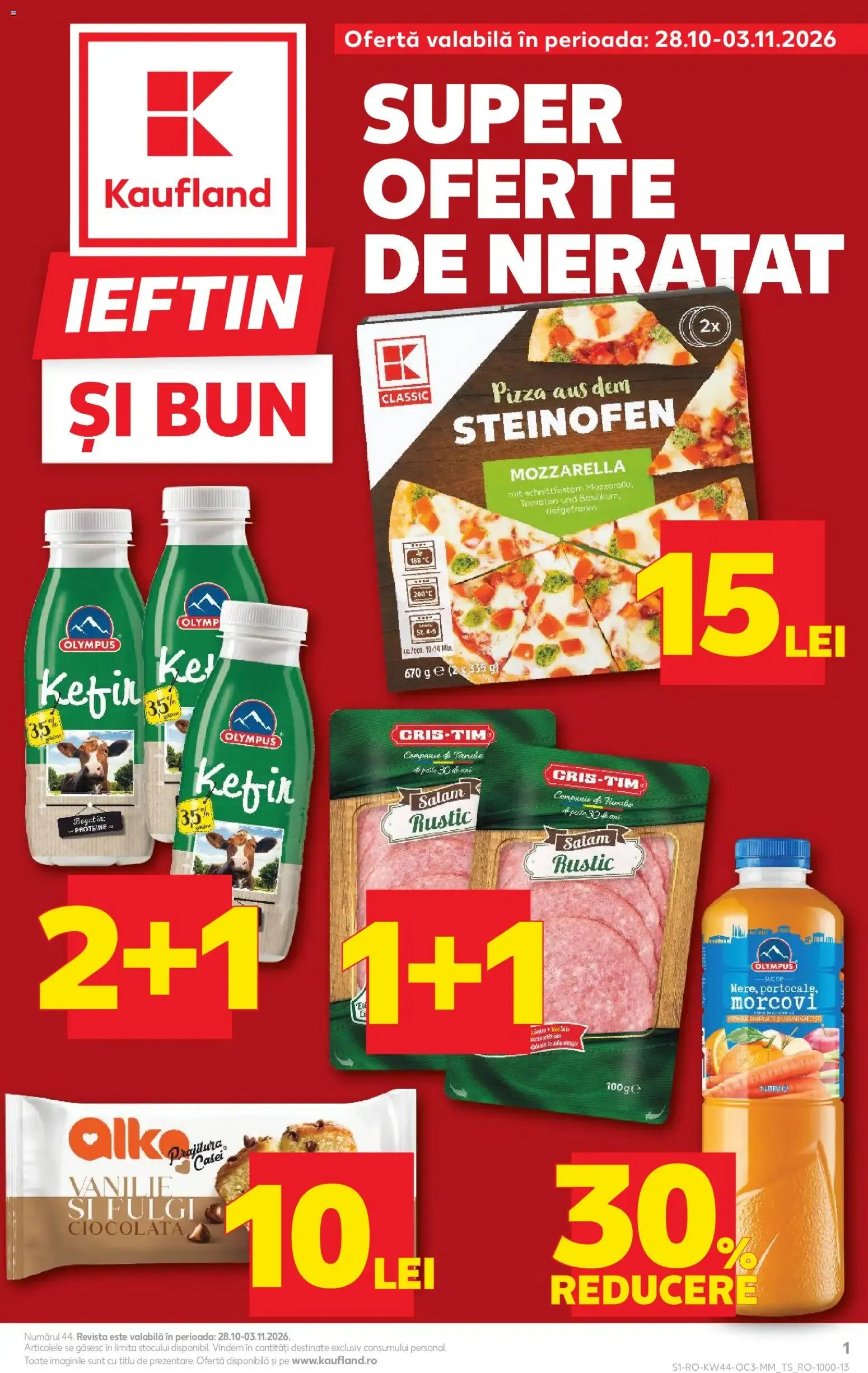 Catalog Kaufland Catalog Tematic 28.10.2026 - Revista si Oferta de la 28 octombrie până la 3 noiembrie 2026 - Revista Pagina 1