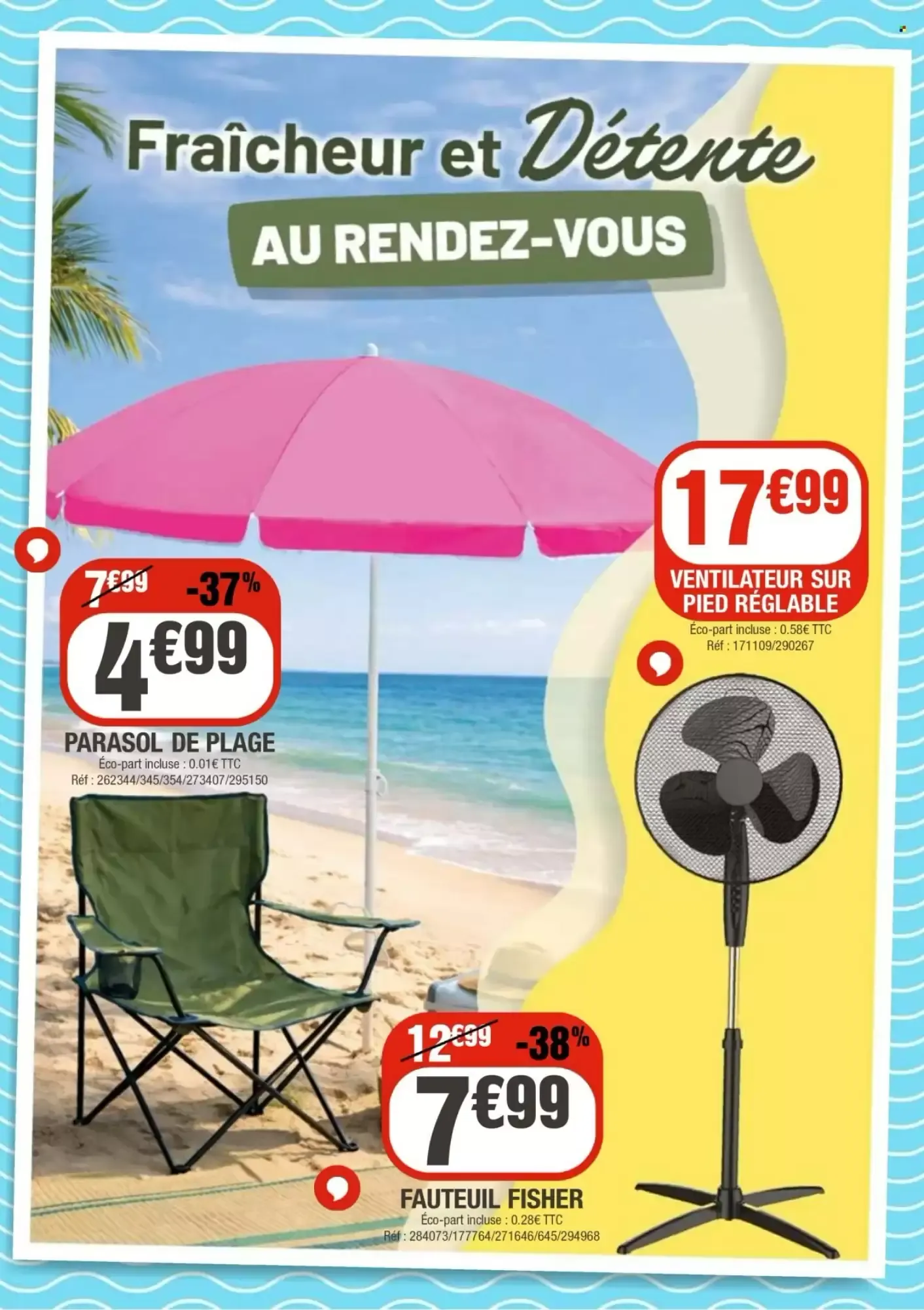 Fraîcheur et Détente du 29 juin au 5 juillet 2026 - Catalogue page 1
