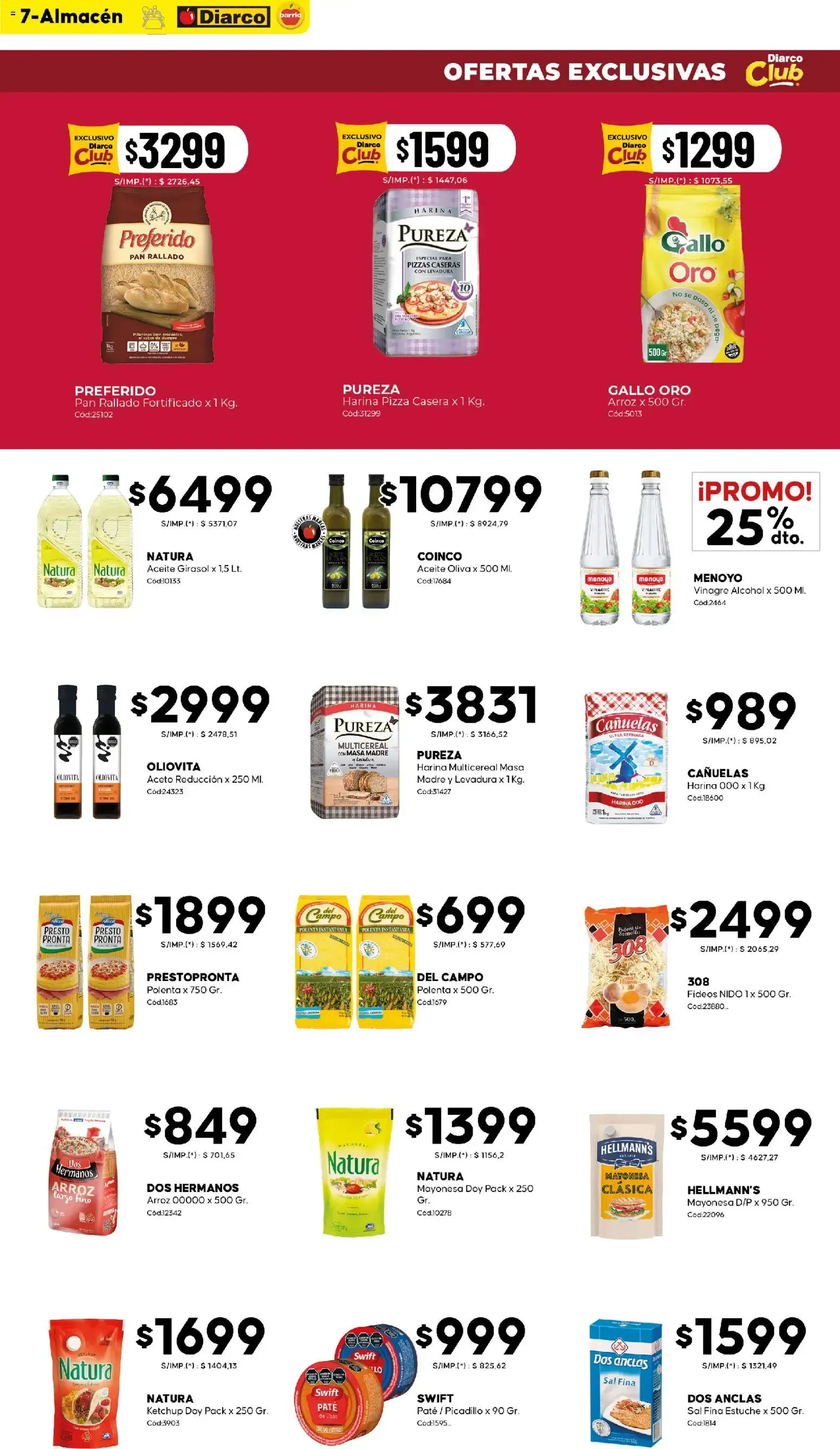Ofertas de Diarco - Ofertas Diarco Barrio del 27/07/2026 - 31/07/2026 27 de julio al 31 de julio 2026 - Página 7 del catálogo