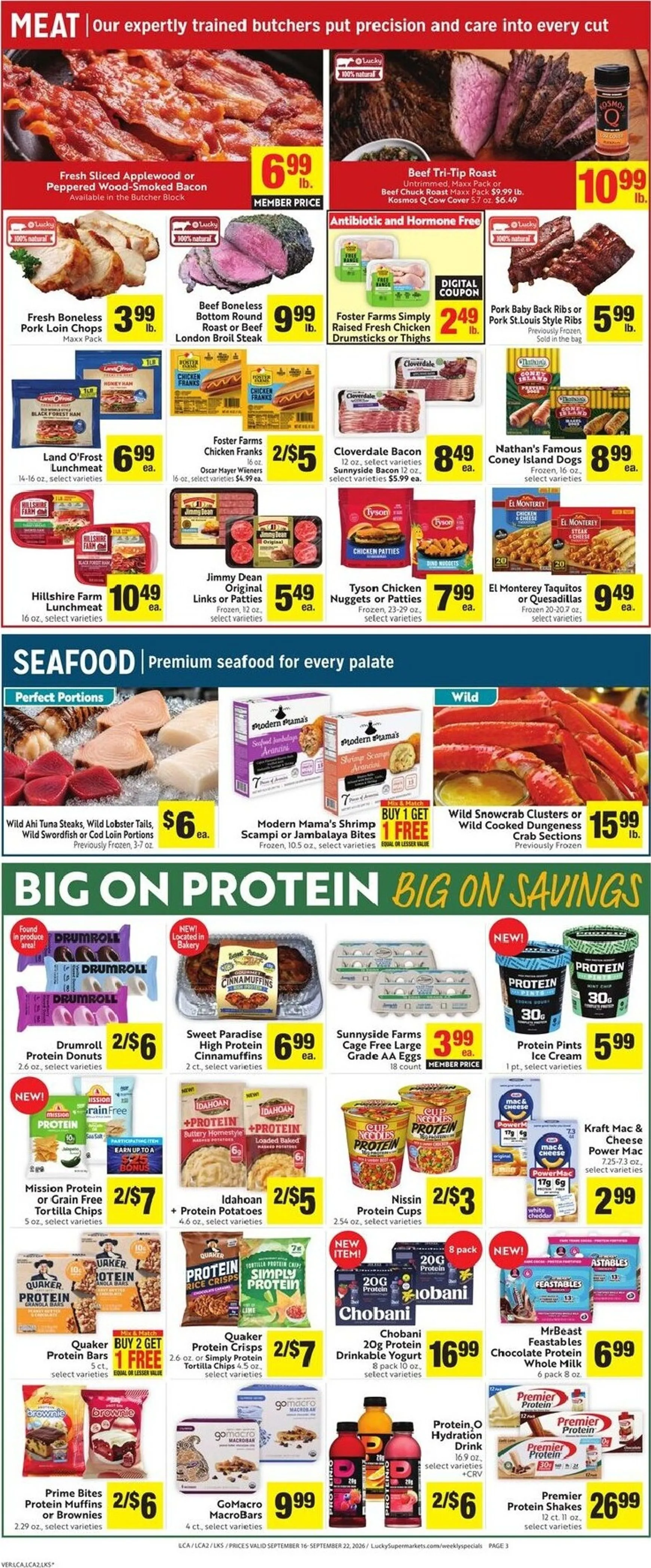 Weekly ad Lucky California Weekly Ad from September 16 to September 22 2026 - Page 3