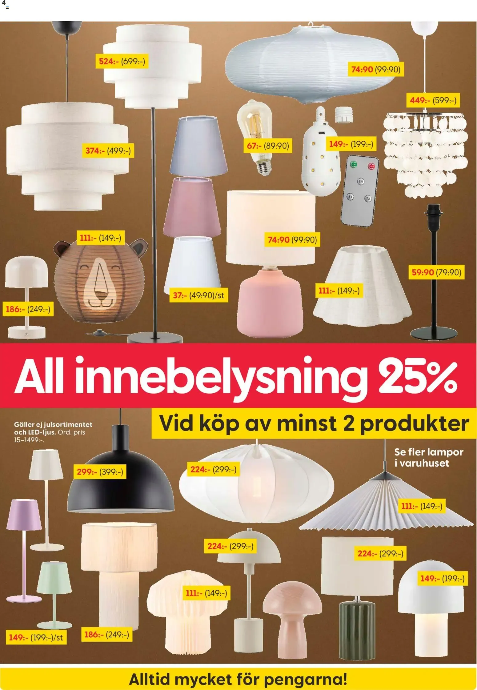 Rusta erbjudanden från 21/09/2026 - 27/09/2026 > Reklamblad nuvarande rabatter från 21 september till 27 september 2026 - Reklamblad sidor 4