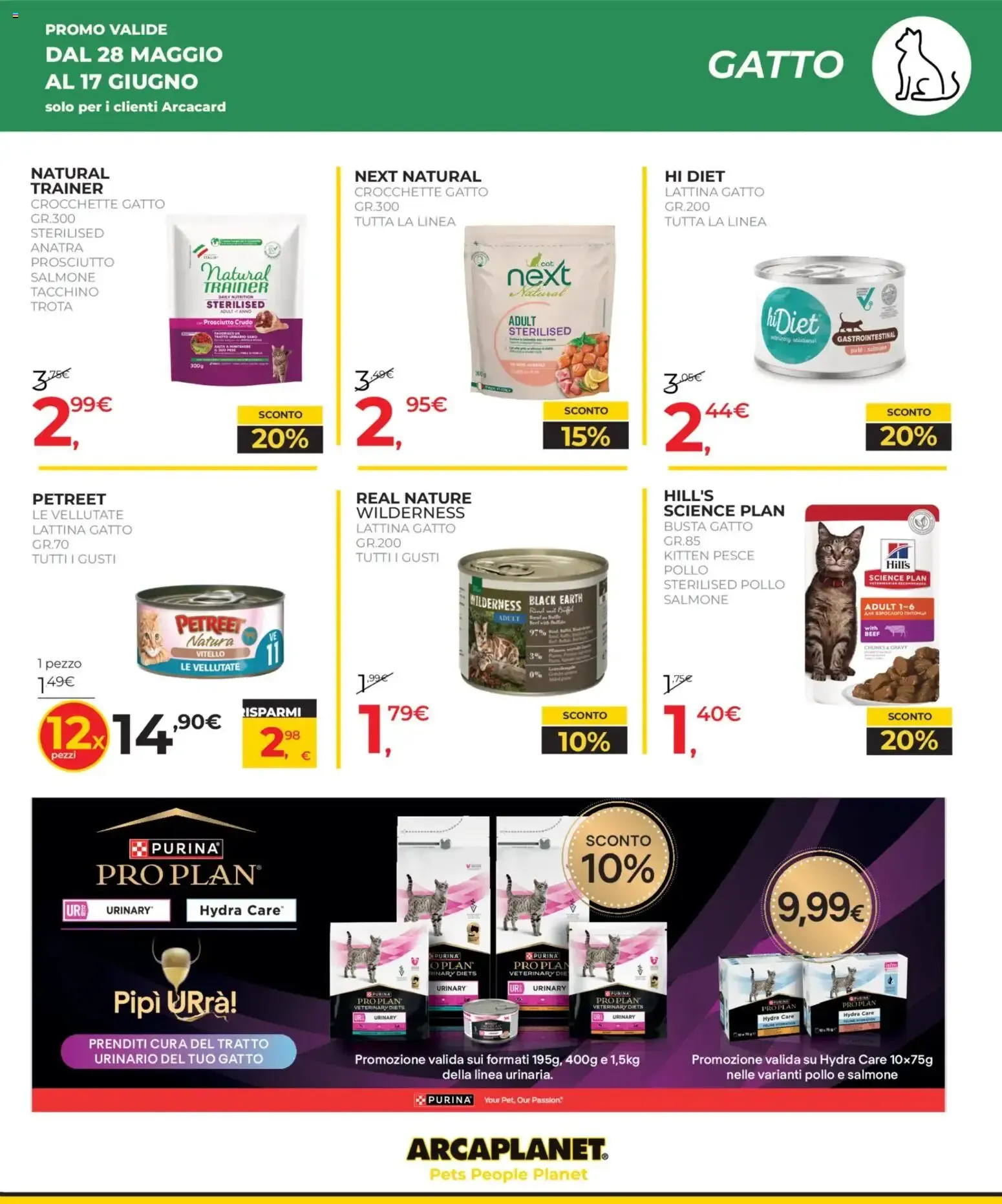 Arcaplanet volantino dal 28/05/2026 - online Offerte da 28 maggio a 17 giugno di 2026 - Pagina del volantino 9