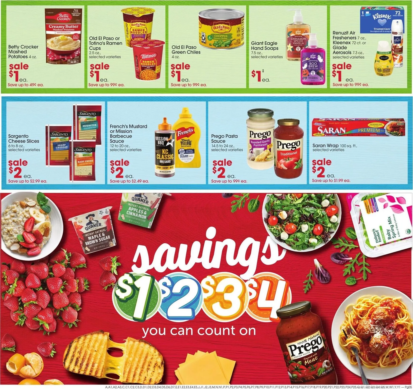 Weekly promotion Current Giant Eagle leaflet valid from Thursday 08/27/2026 to Wednesday 09/02/2026 spanning from August 27 to September 2 2026 - Page 3 for Catalogue 365
