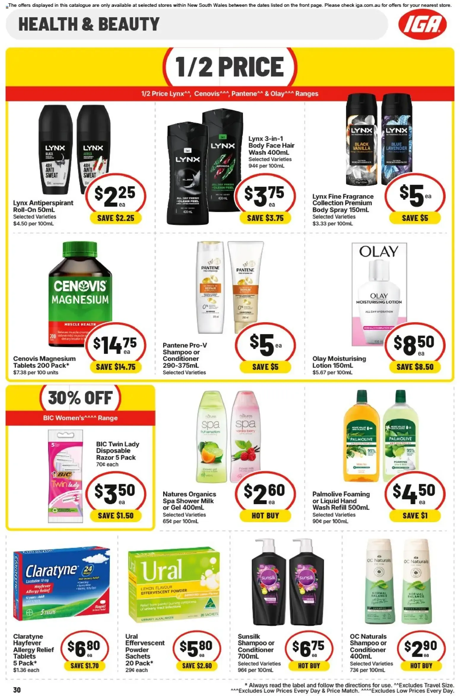 IGA catalogue valid from 01/07/2026 > Online Australia - Catalogue valid from 1 July to 7 July 2026 - page 30