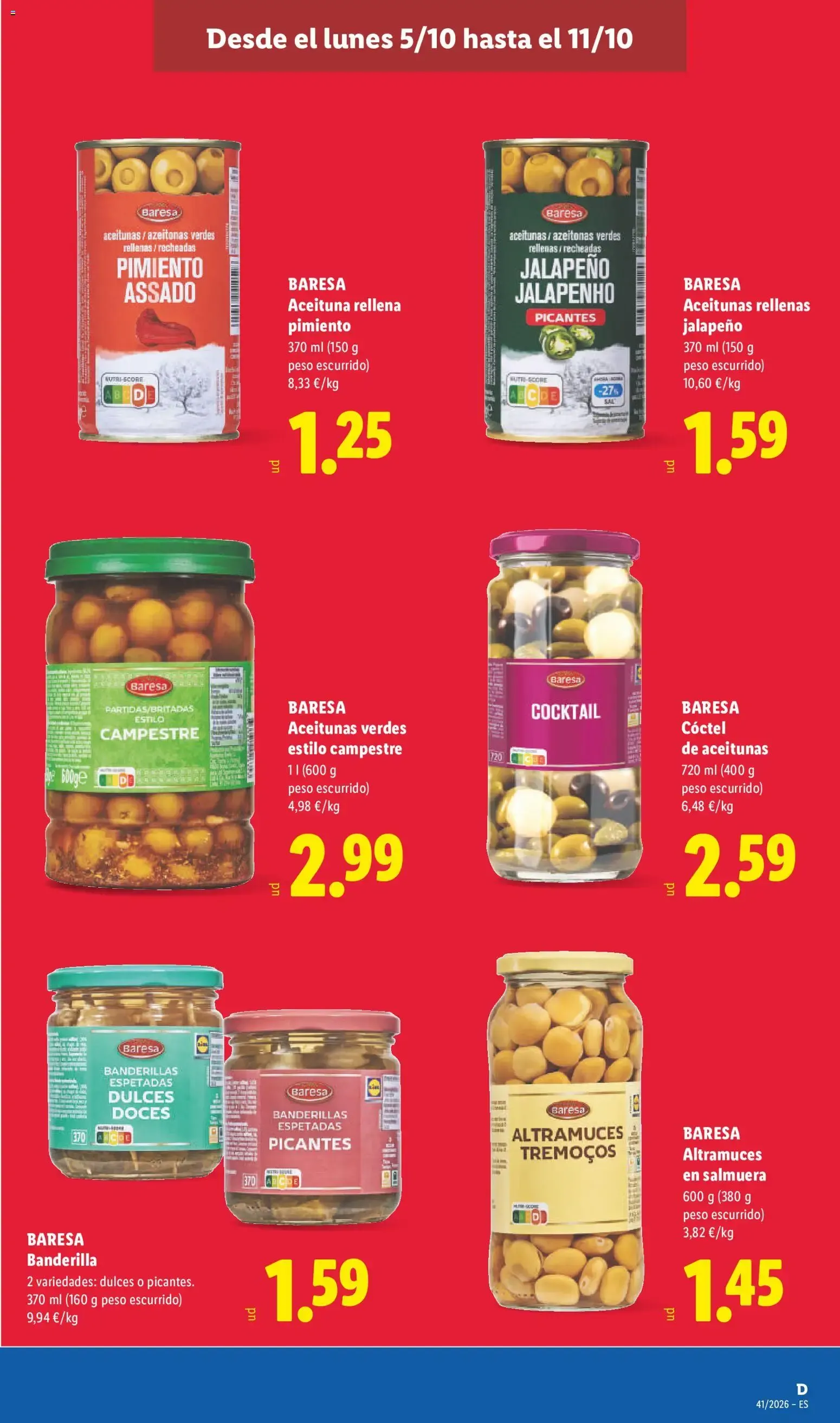 Catálogo de Lidl folleto del 05/10/2026 | Ofertas 5 de octubre al 11 de octubre 2026 - Página 19