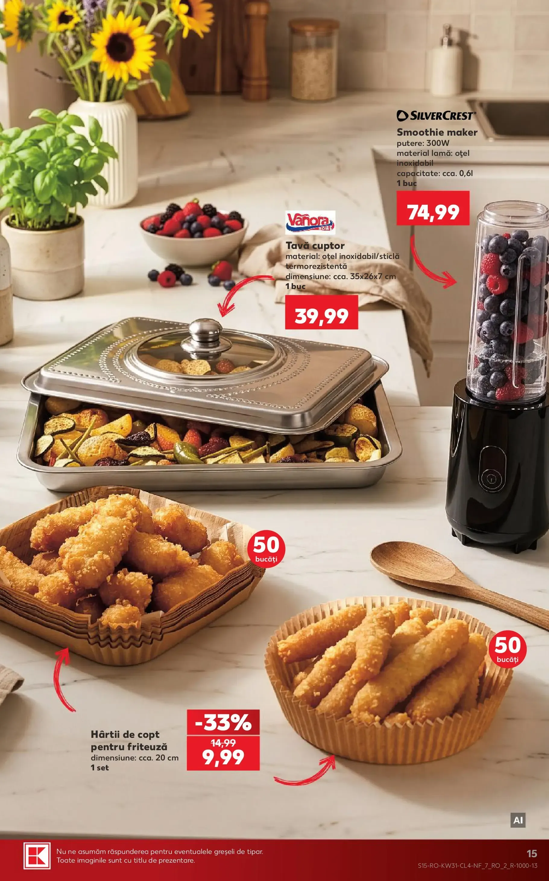Catalog Kaufland Catalog Nonfood 29.07.2026 - Revista si Oferta de la 29 iulie până la 4 august 2026 - Revista Pagina 15