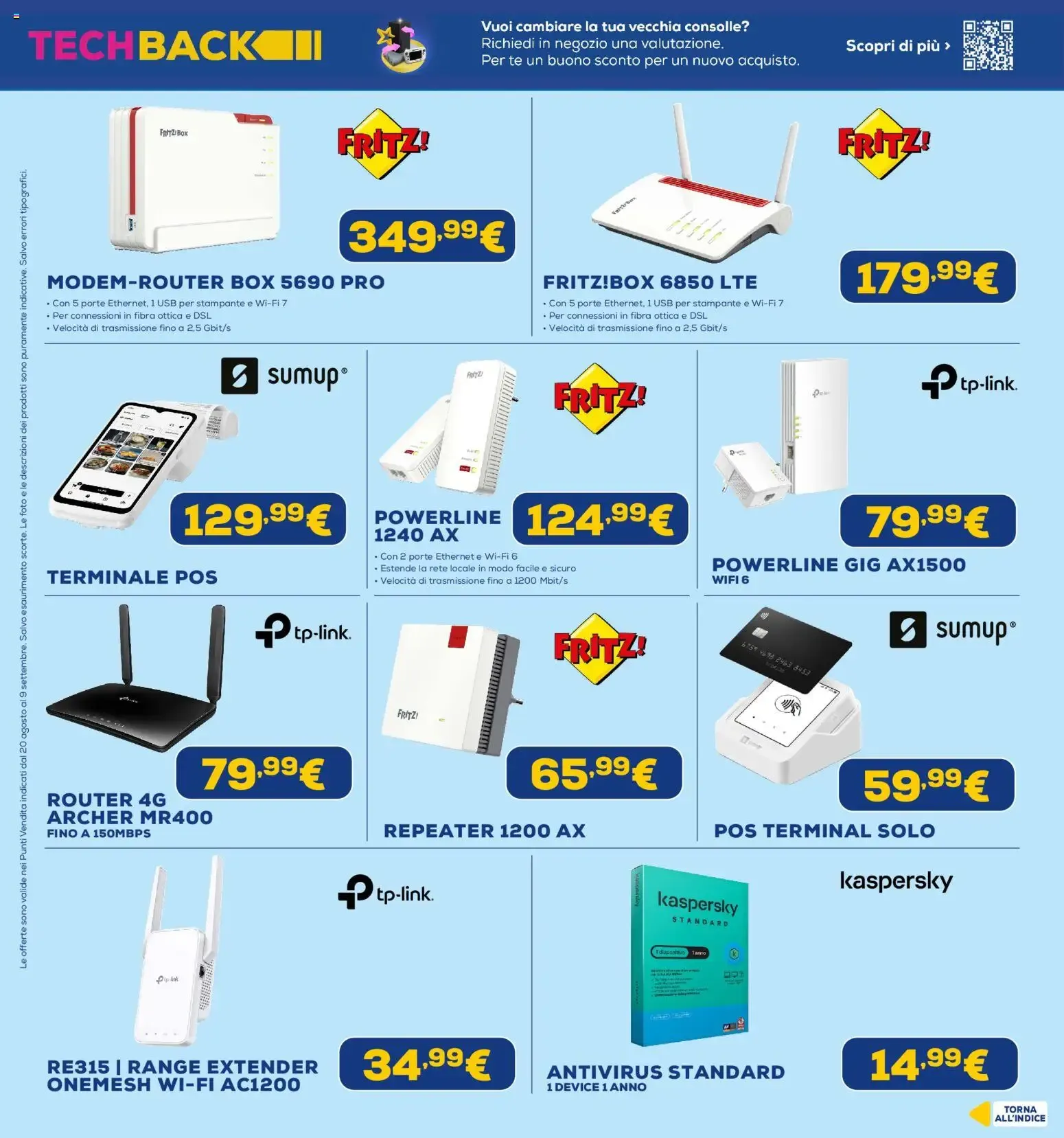 Nuovo Euronics volantino Back to Euronics dal 20/08/2026 > offerte anteprima 🛍️ da 20 agosto a 9 settembre di 2026 - Pagina del volantino 3