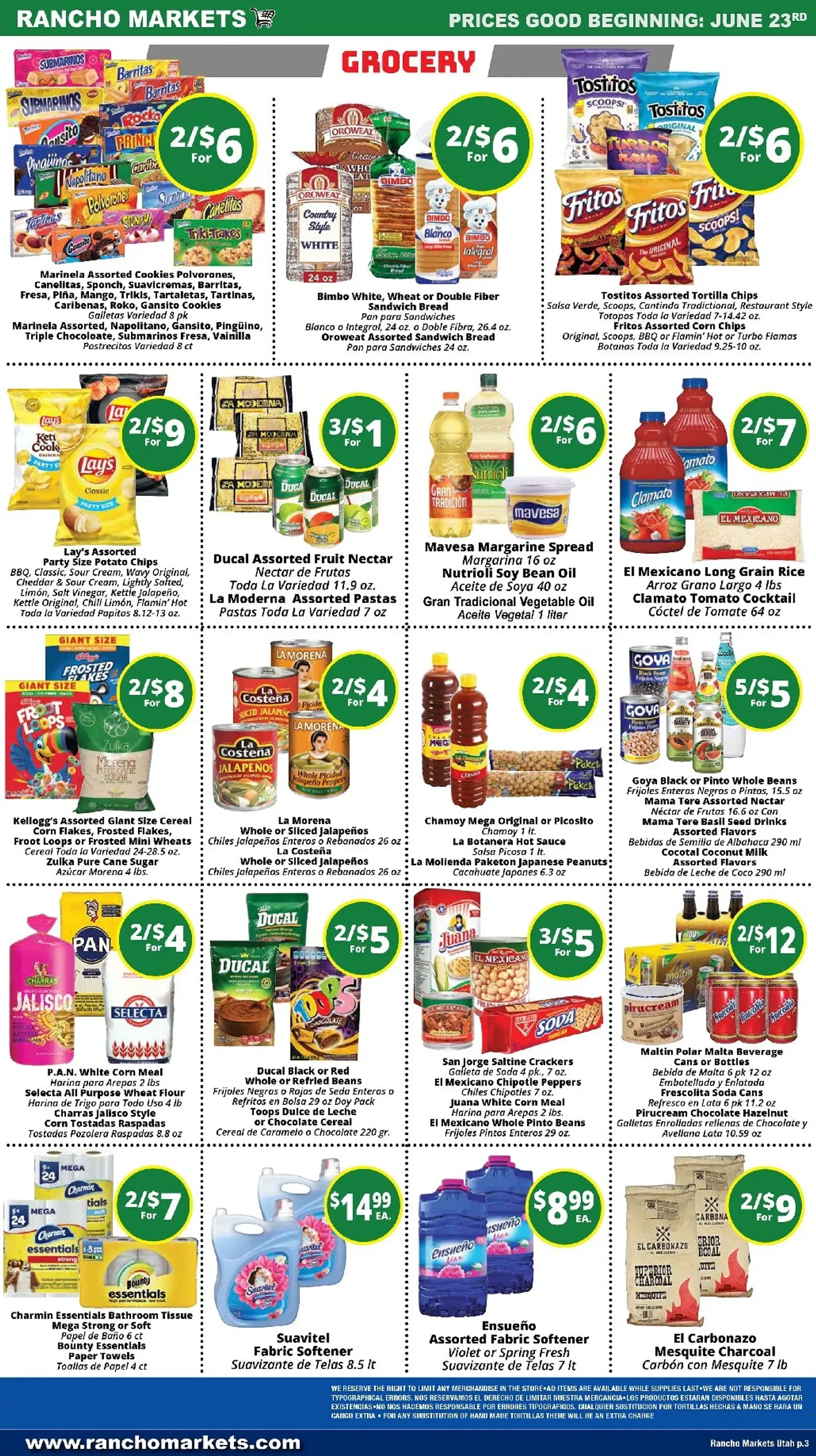 Weekly ad Rancho Markets - Weekly Specials from June 23 to June 29 2026 - Page 3