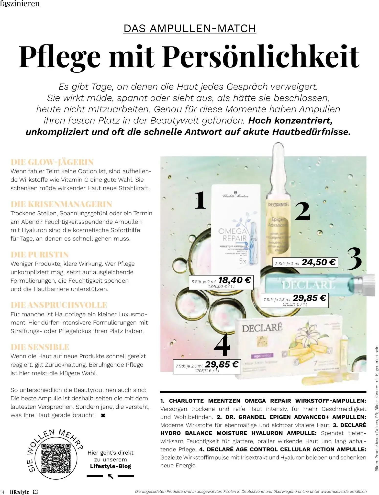 Müller lifestyle IHR WOHLFÜHL-MAGAZIN von 1. September bis 31. Oktober 2026 - Prospekt seite 15