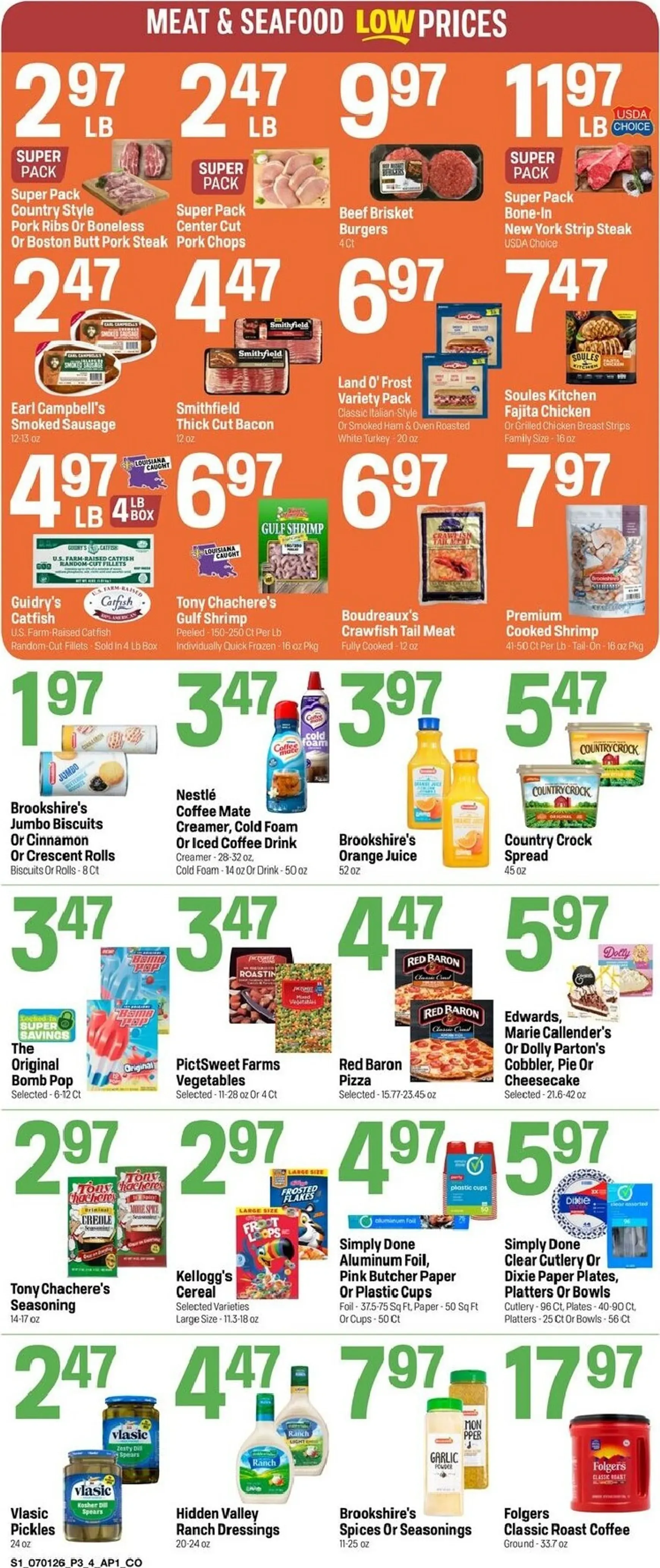 Weekly ad Super 1 Foods - 4th of July from July 1 to July 7 2026 - Page 3