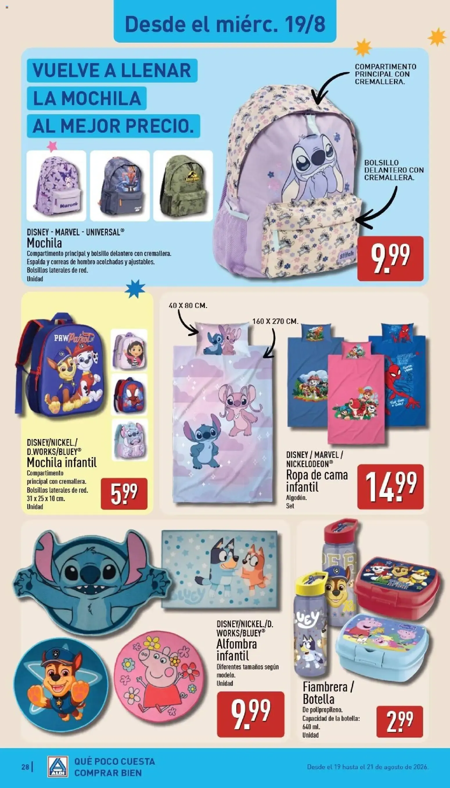Catálogo de Aldi: Frescura a precios para tirarse a la piscina 17 de agosto al 23 de agosto 2026 - Página 28