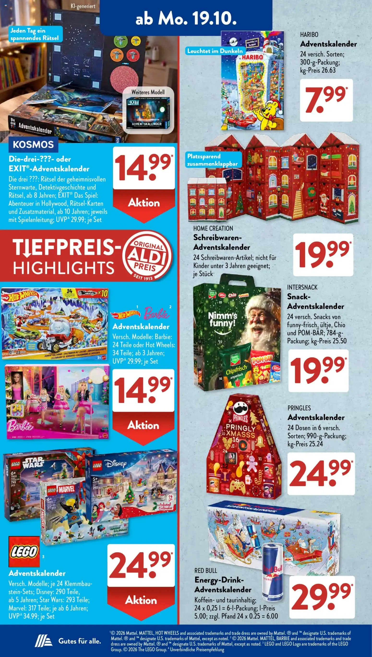 Aldi Süd Prospekt (ab 19.10.2026) zum Blättern von 19. Oktober bis 24. Oktober 2026 - Prospekt seite 3