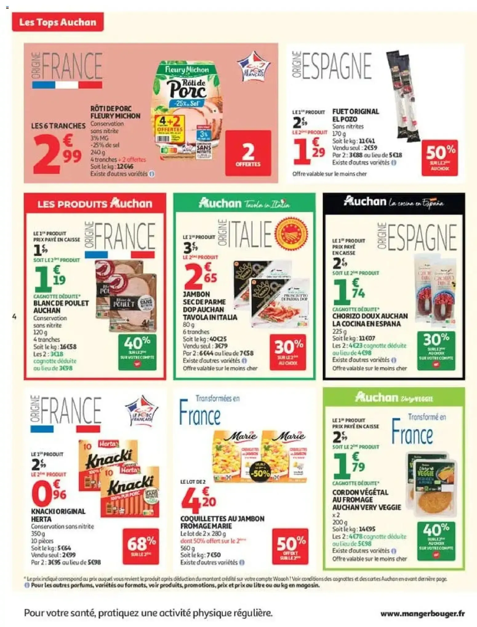 Auchan Tops rentrée supers à partir du 01/09/2026 - promo en ligne du 1 septembre au 12 septembre 2026 - Catalogue page 4