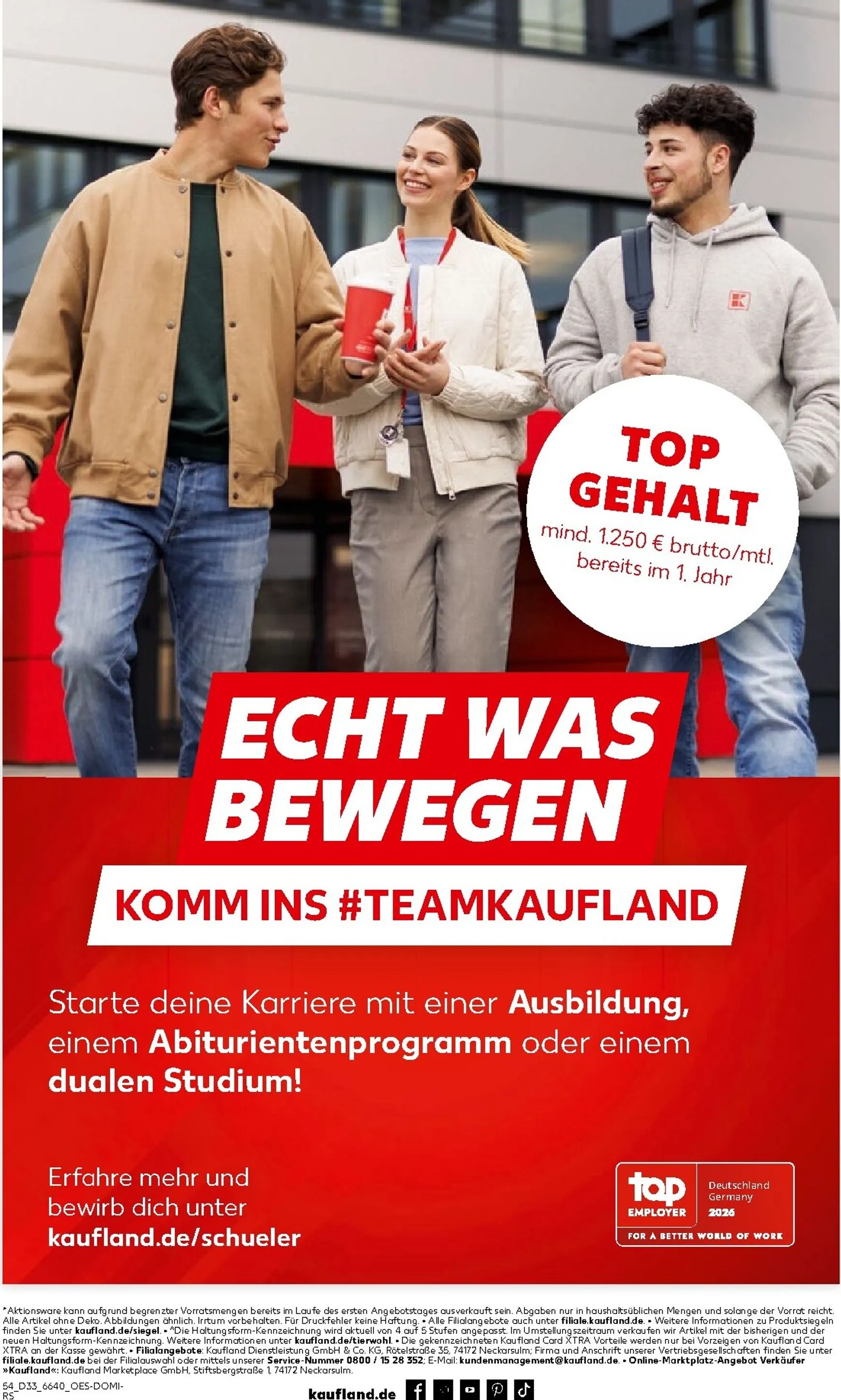 Neuer Kaufland Prospekt – von Donnerstag 13.08.2026 bis Mittwoch 19.08.2026 von 13. August bis 19. August 2026 - Prospekt seite 54