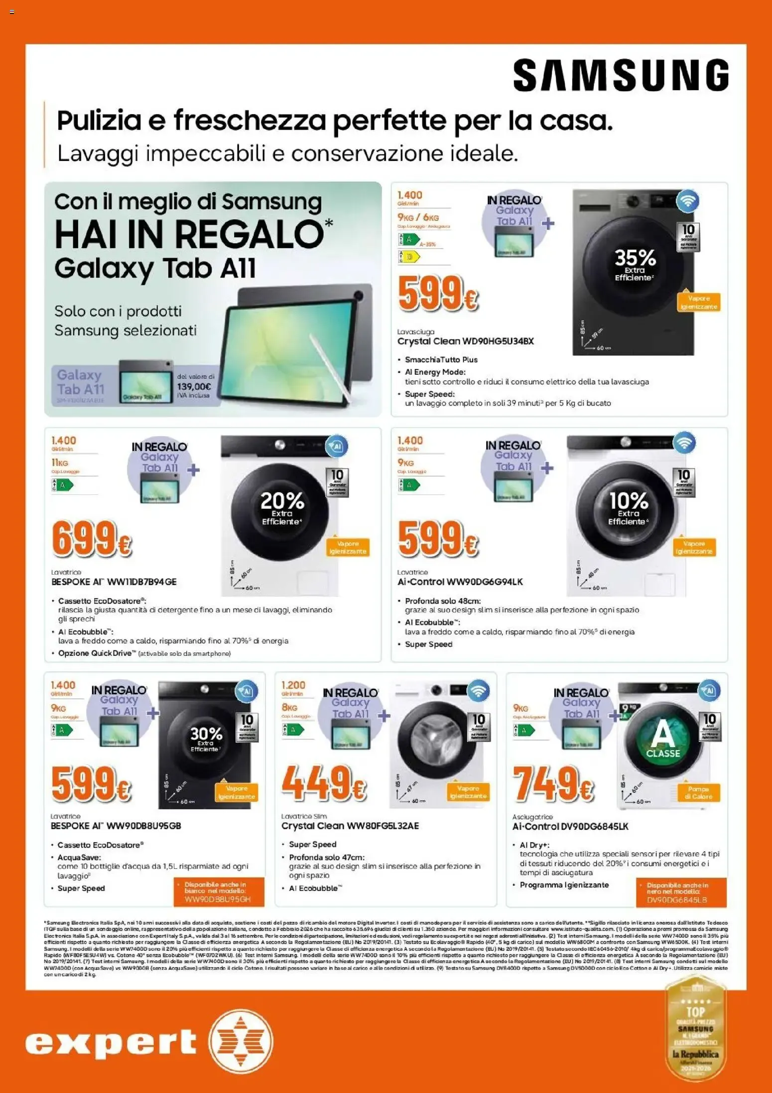 Nuovo Expert volantino Samsung dal 03/09/2026 > offerte anteprima 🛍️ da 3 settembre a 16 settembre di 2026 - Pagina del volantino 2