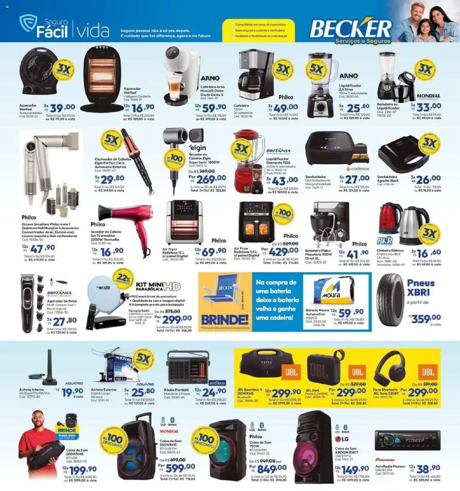 Encarte de Lojas Becker ofertas Julho de 01/07/2026 | Promoções Online 1 de julho até 31 de julho 2026 - Pagina 2