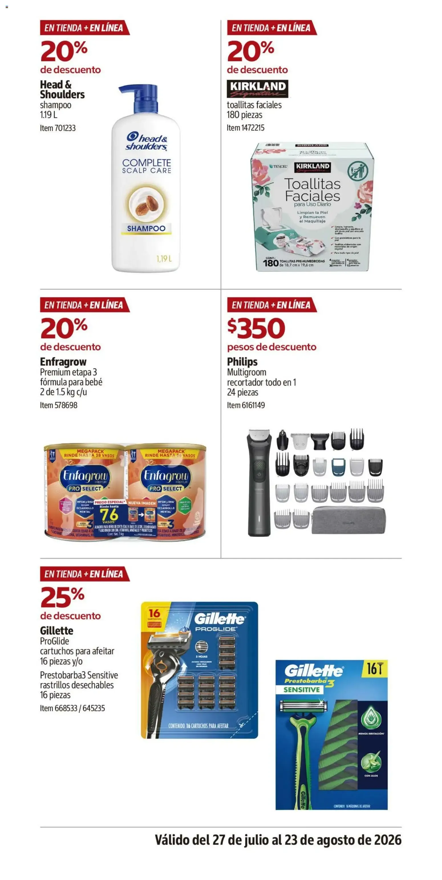 Catálogo de Descuentos exclusivos para socios 27 de julio al 23 de agosto 2026 - Pagina 29