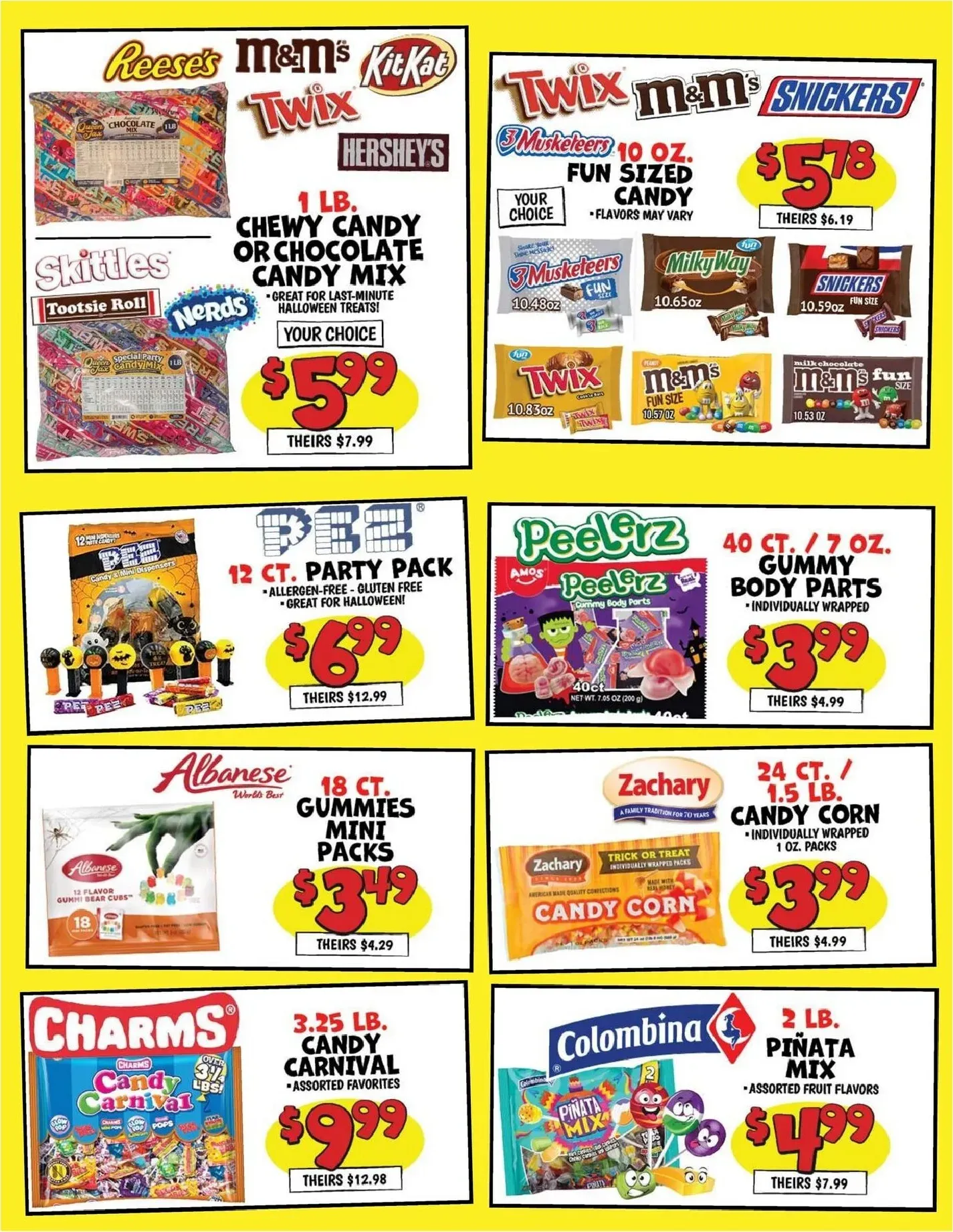 Weekly ad Current Ollie's - Halloween Candy Buyout leaflet valid from Monday 10/19/2026 to Monday 10/26/2026 from October 19 to October 26 2026 - Page 3